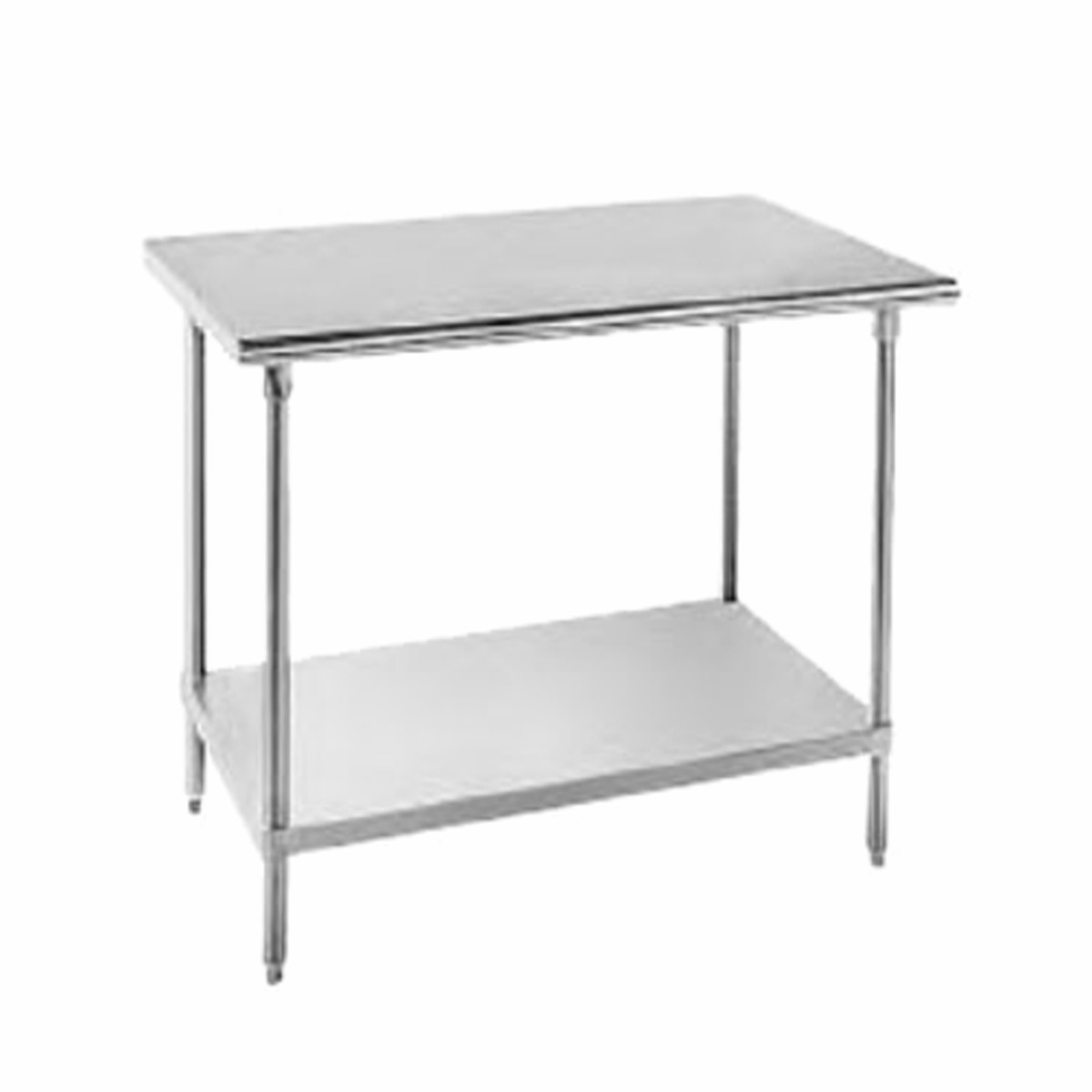 AG-242 | 24′ | Work Table, 24 – 27, Stainless Steel Top