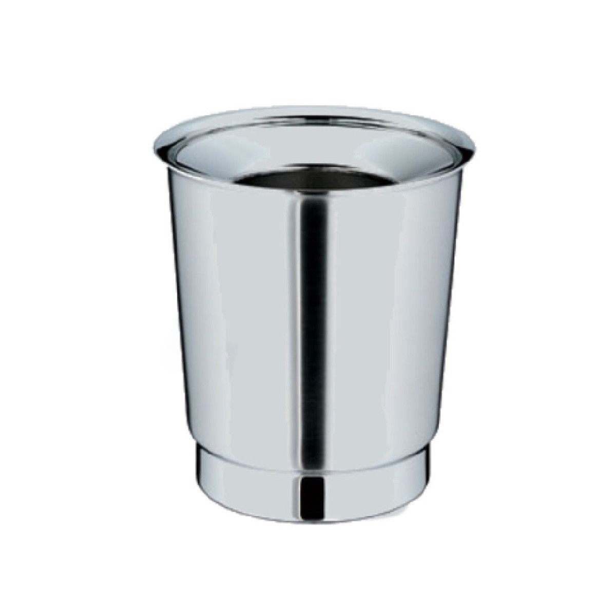 BauscherHepp 06.1758.6040 Silent Waiter 5-1/2″ Dia. X 6″H Removable Lid