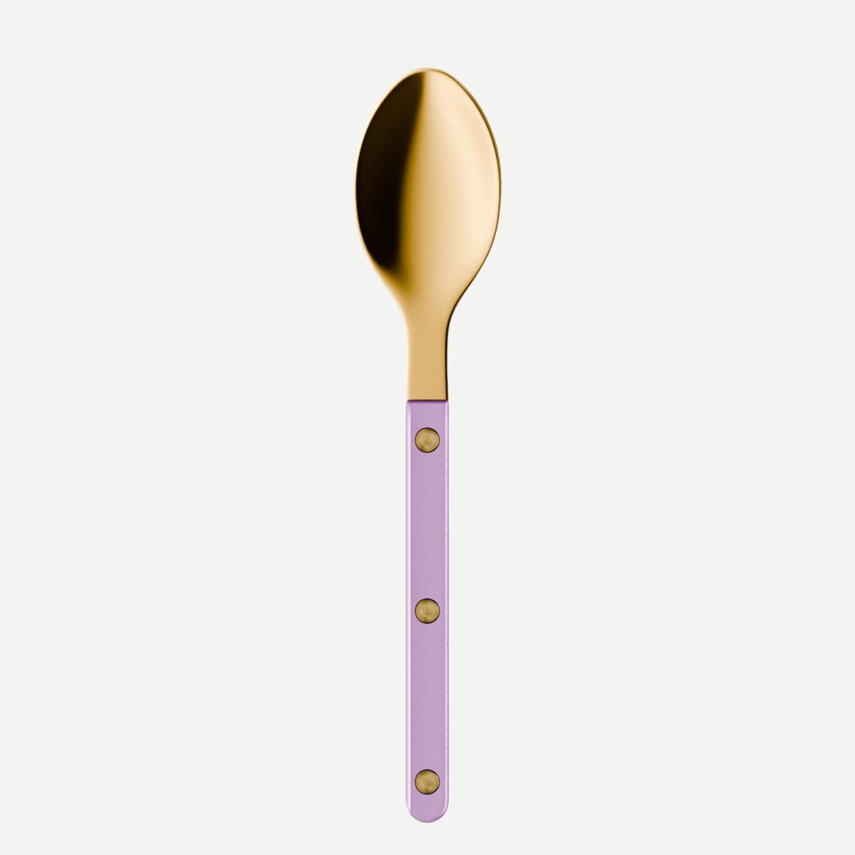 Bistrot Gold color Pearly, Lilac - Teaspoon