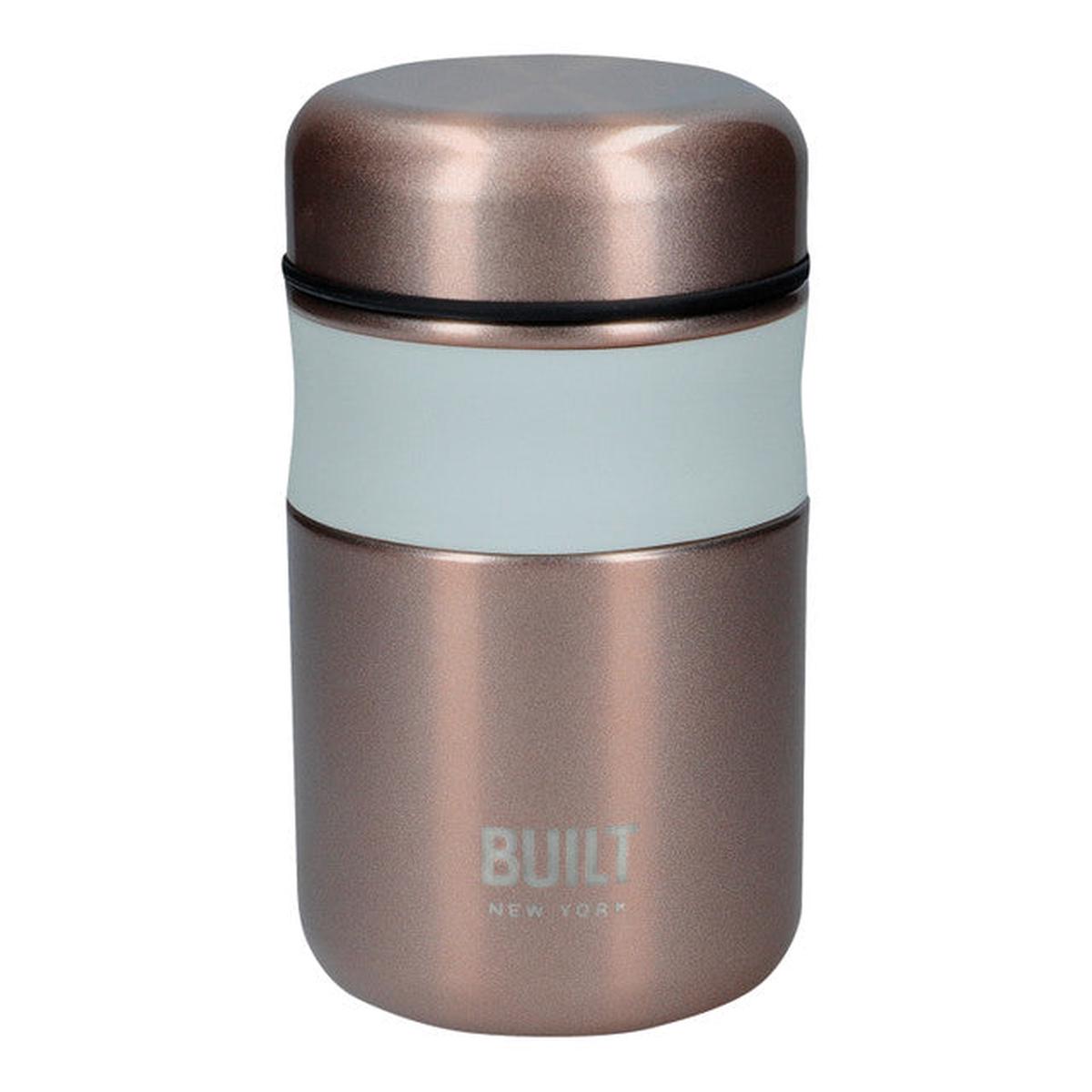 Built 473ml Rose Gold Food Flask – Default Title