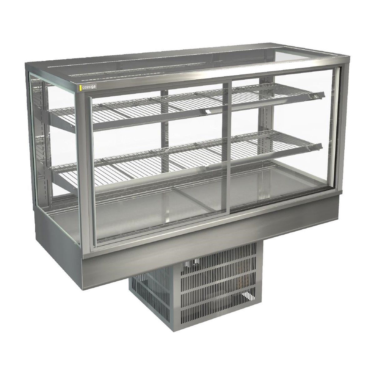 Cossiga Tower STG Refrigerated Drop-in Display w/Sliding Front & Rear Doors 1500mm