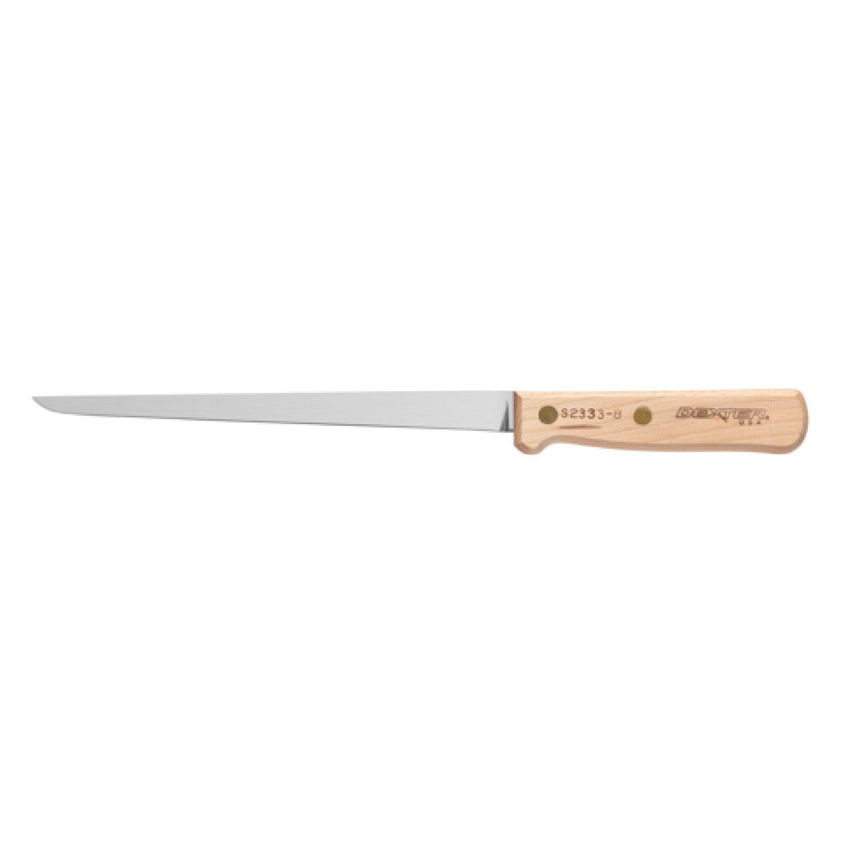 Dexter Russell S2333-8PCP Traditional 8″ Max Flex Fillet Knife Beech Handle