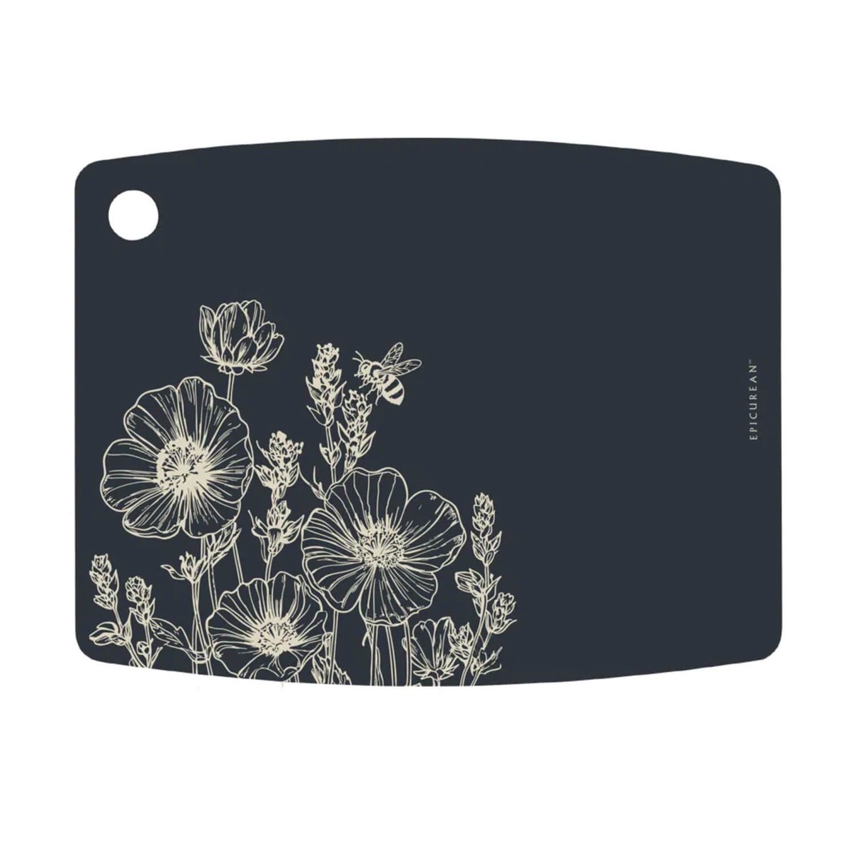Epicurean Slate Coloured 29.8cm x 21.5cm Cutting Board – Wildflowers