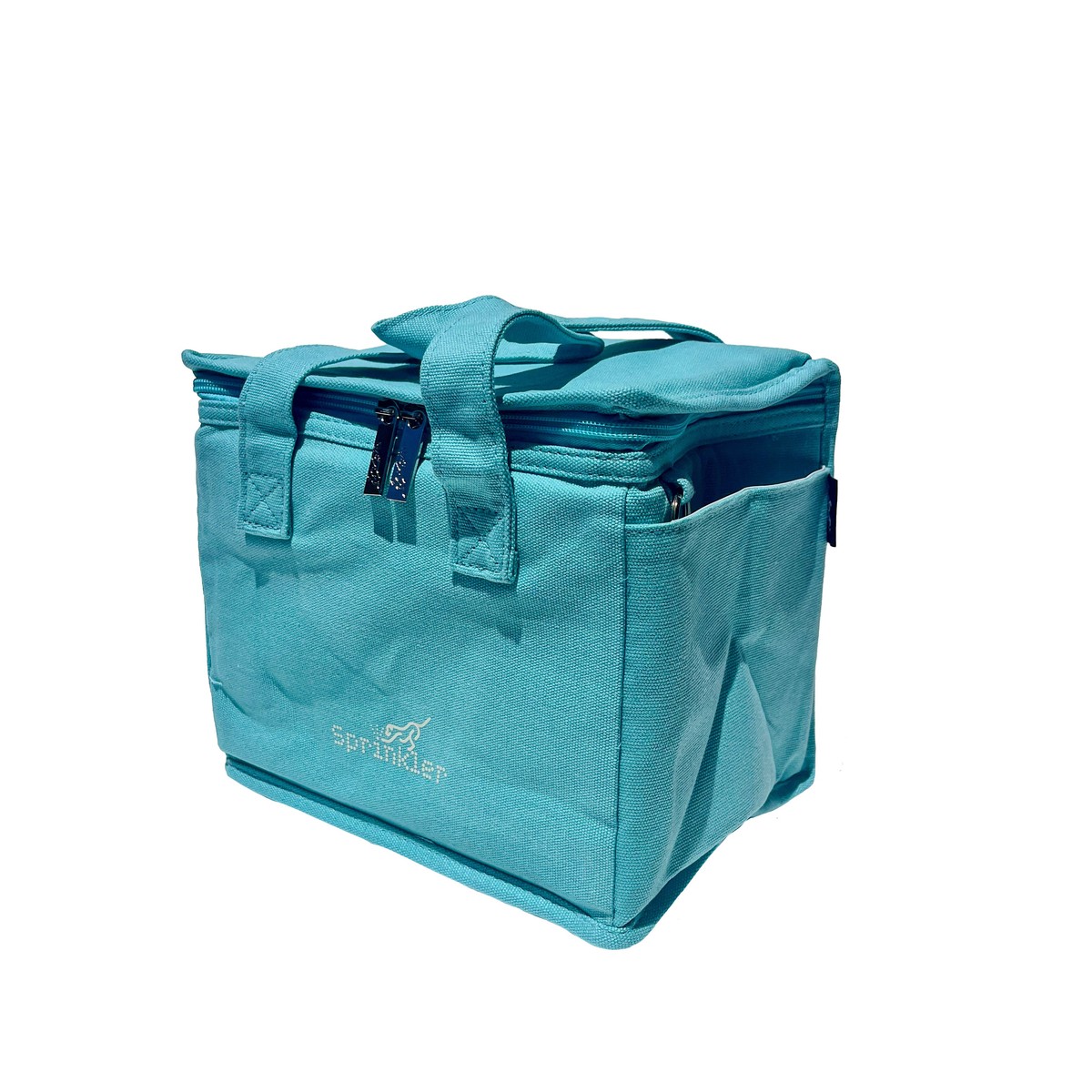 Fergus Insulated Canvas Lunch Bag – Sea Breeze