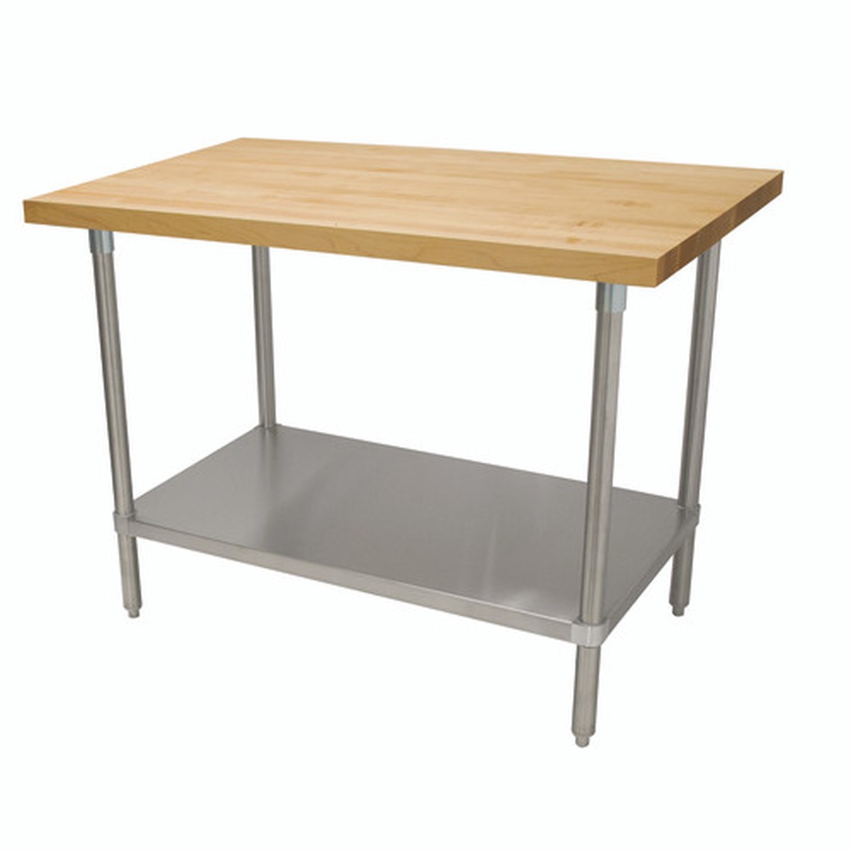 H2S-368 | 96′ | Work Table, Wood Top