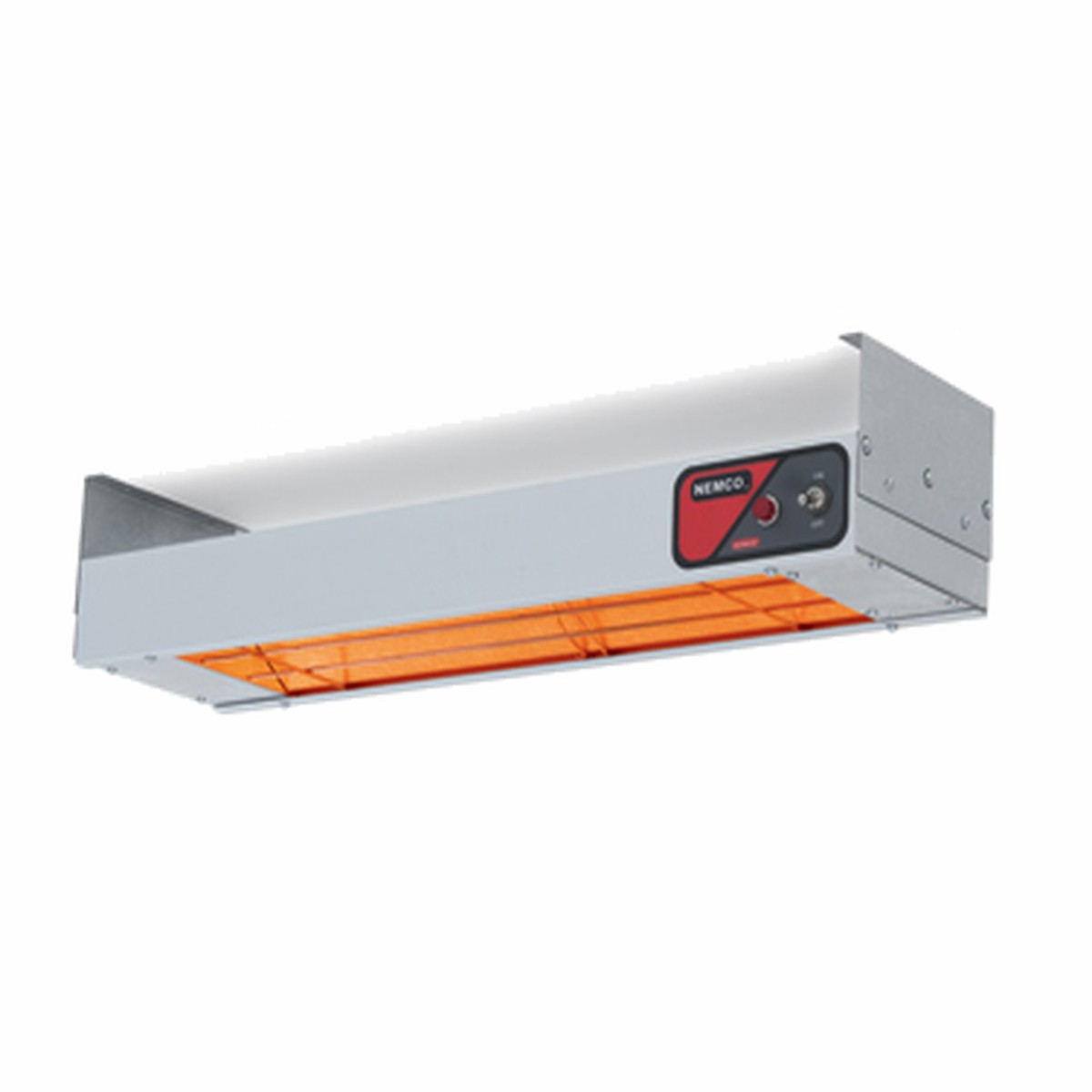Nemco 6150-36 Bar Heater, 36″ x 6-3/4″ x 2-3/4″, infrared heating element, aluminum shell, 120v/60/1ph, 850 watts, 7.1 amps, cETLus, NSF