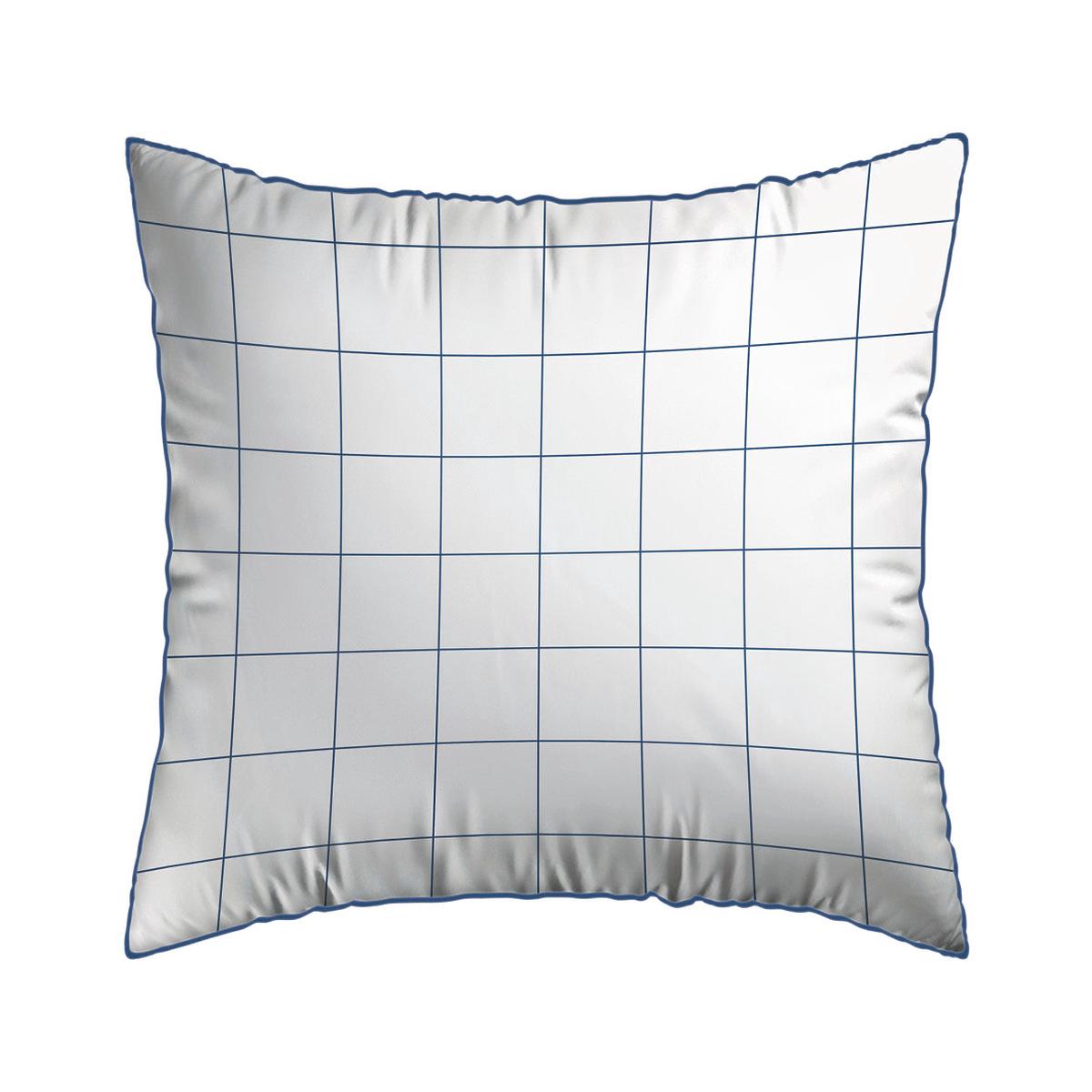 Pillowcase(s) cotton satin – Noa White – 2 x (63 x 63 cm)