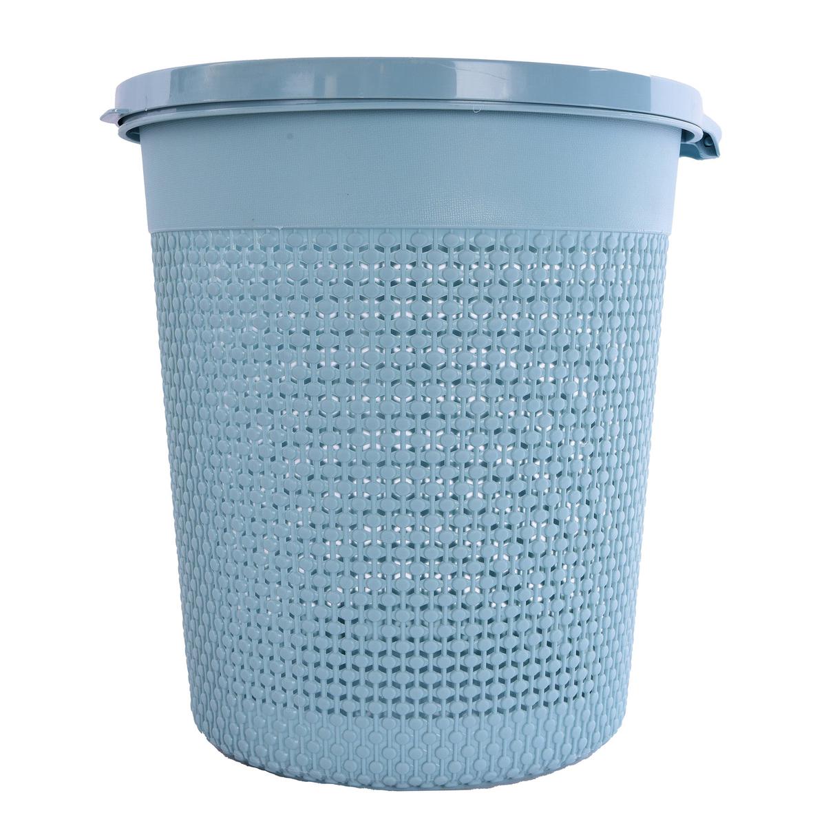 Round Trash Can 26.5X24.8X27.8 Cm – Blue