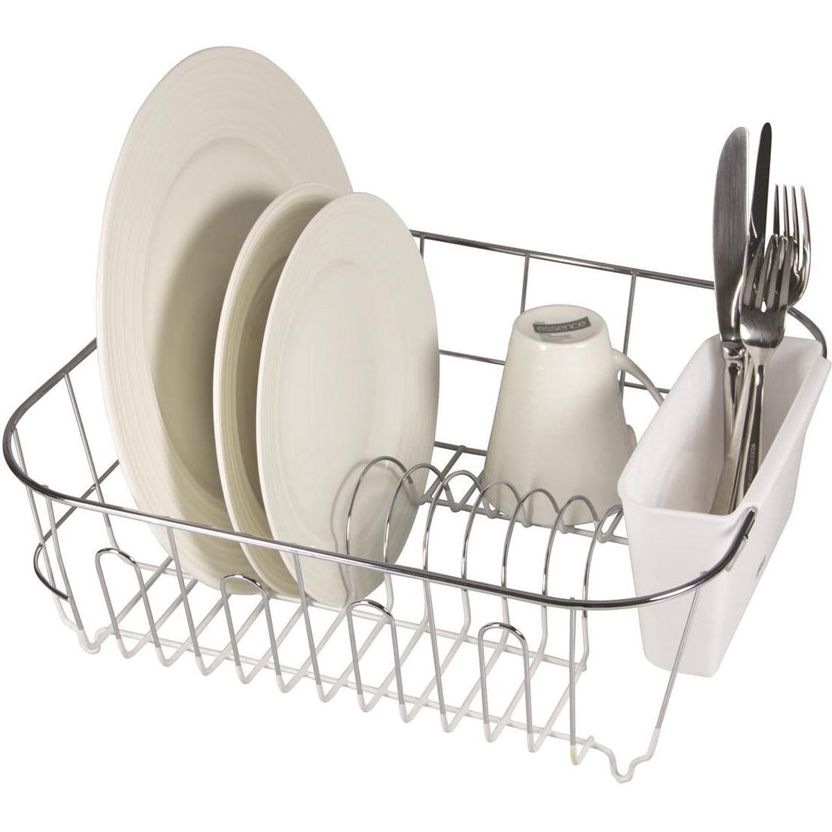 Slimline Small Dish Rack – White