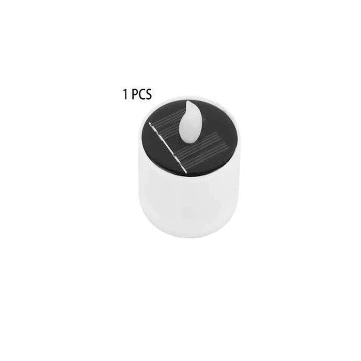 Solar Led Tea Light-White