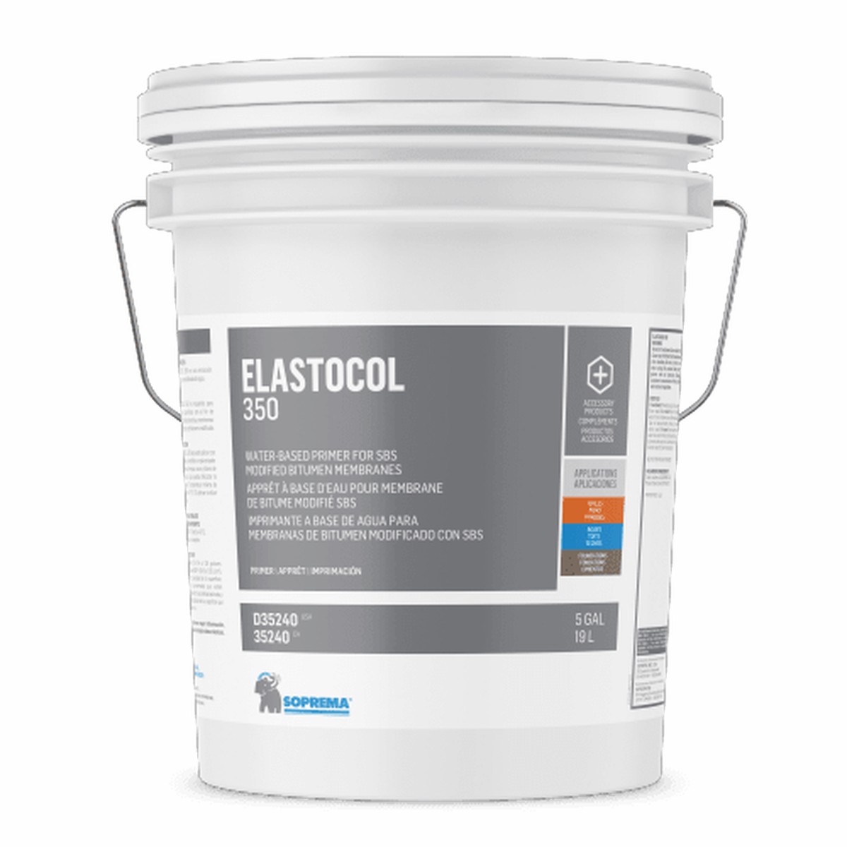 Soprema Elastocol 350 Primer LVOC 5 gal