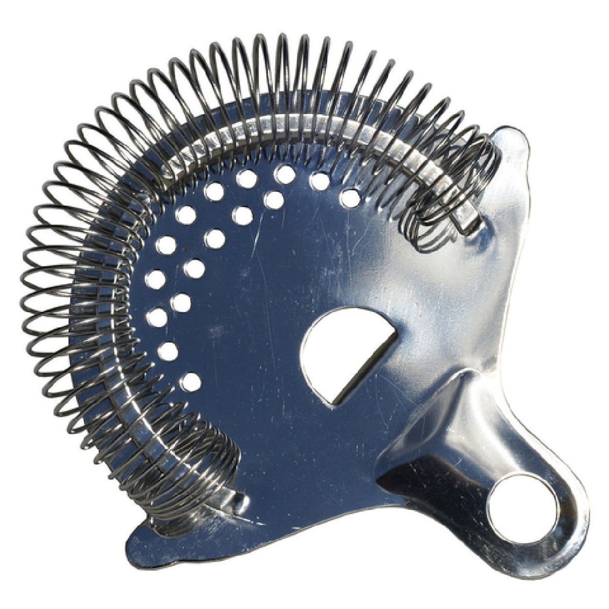 Spill-Stop 1010-0 4-1/4 Inch Cocktail Strainer Heavy Duty Polished Finish Stainless Steel