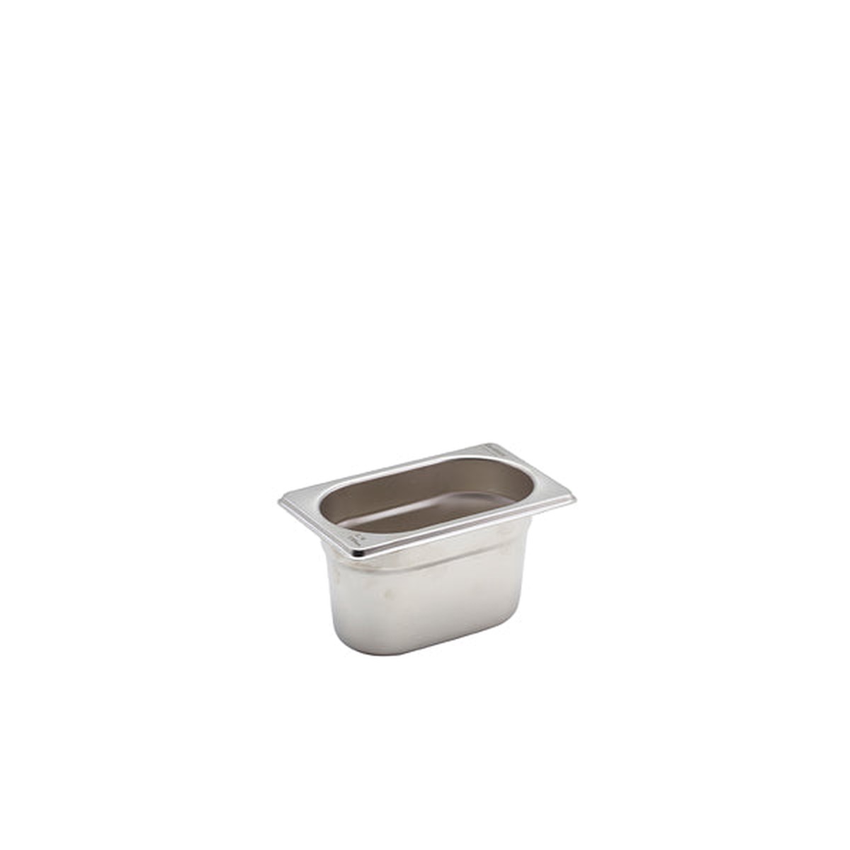 St/St Gastronorm Pan 1/9 – 100mm Deep