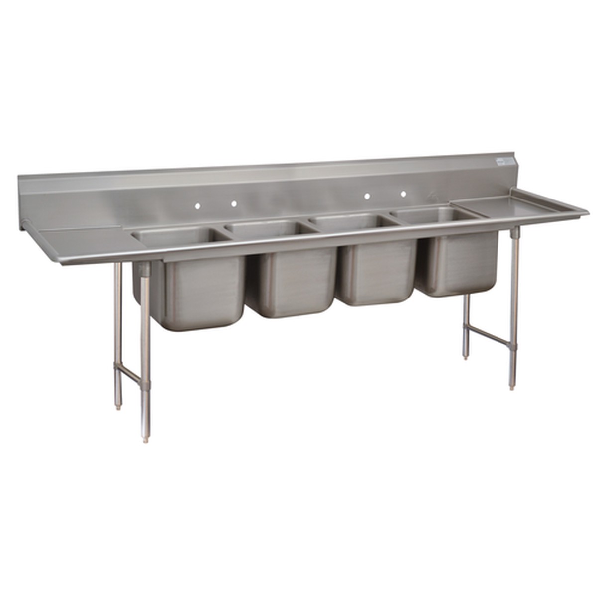 9-64-72-36RL | 154′ | Sink, (4) Four Compartment