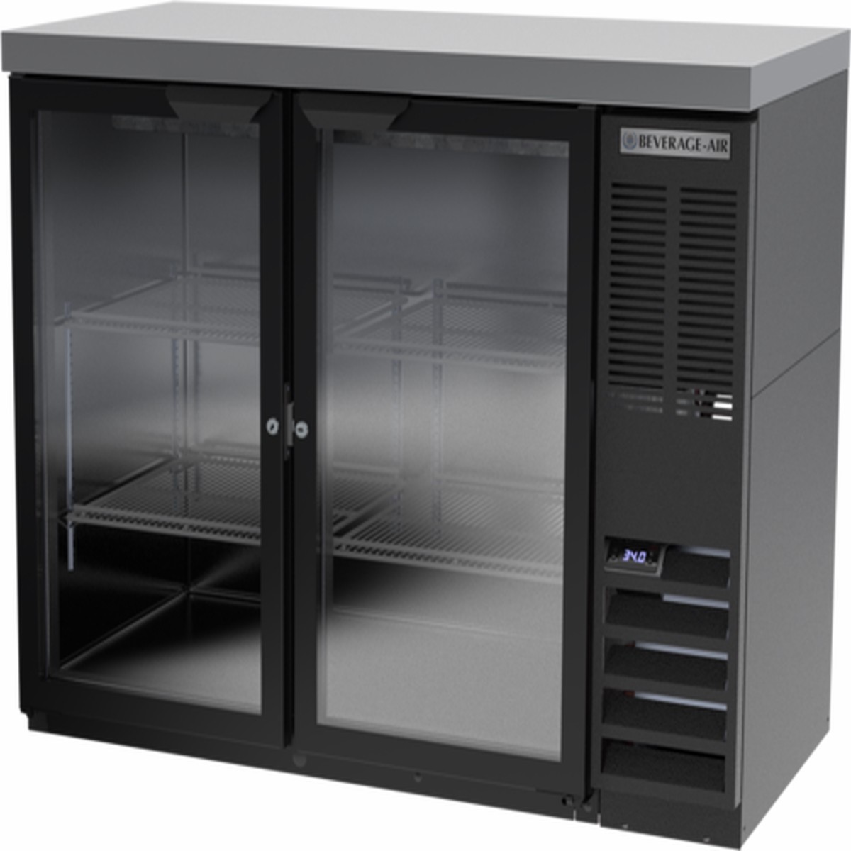 BB48HC-1-FG-B-27 | 48′ | Back Bar Cabinet, Refrigerated