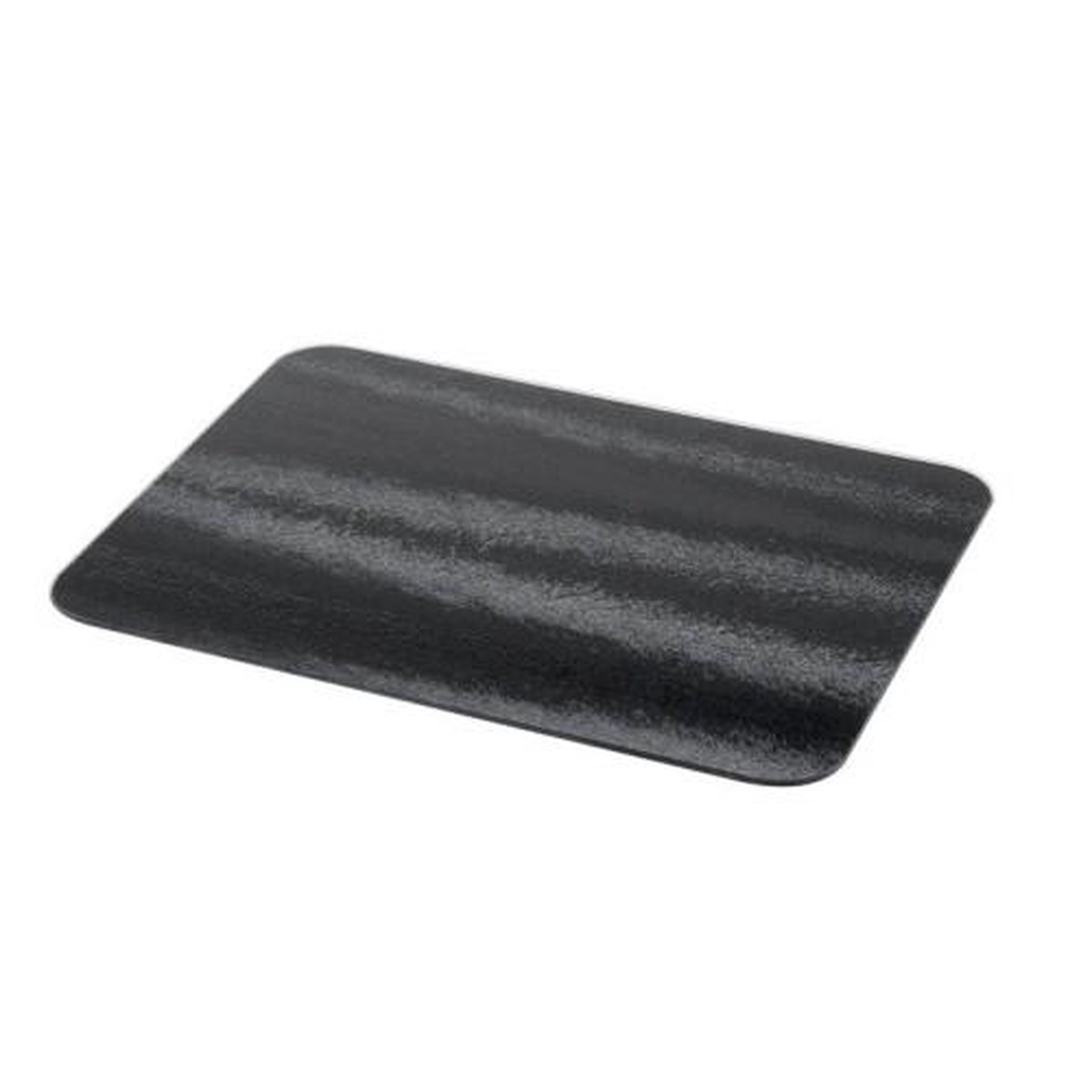 Black Textured Glass Large Worktop Protector