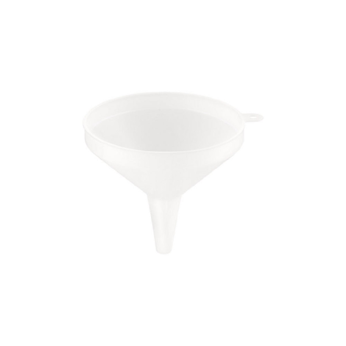 CAC China SFNP-32W 32 Oz Funnel Round Polyethylene White 6-1/4 Inch Diameter