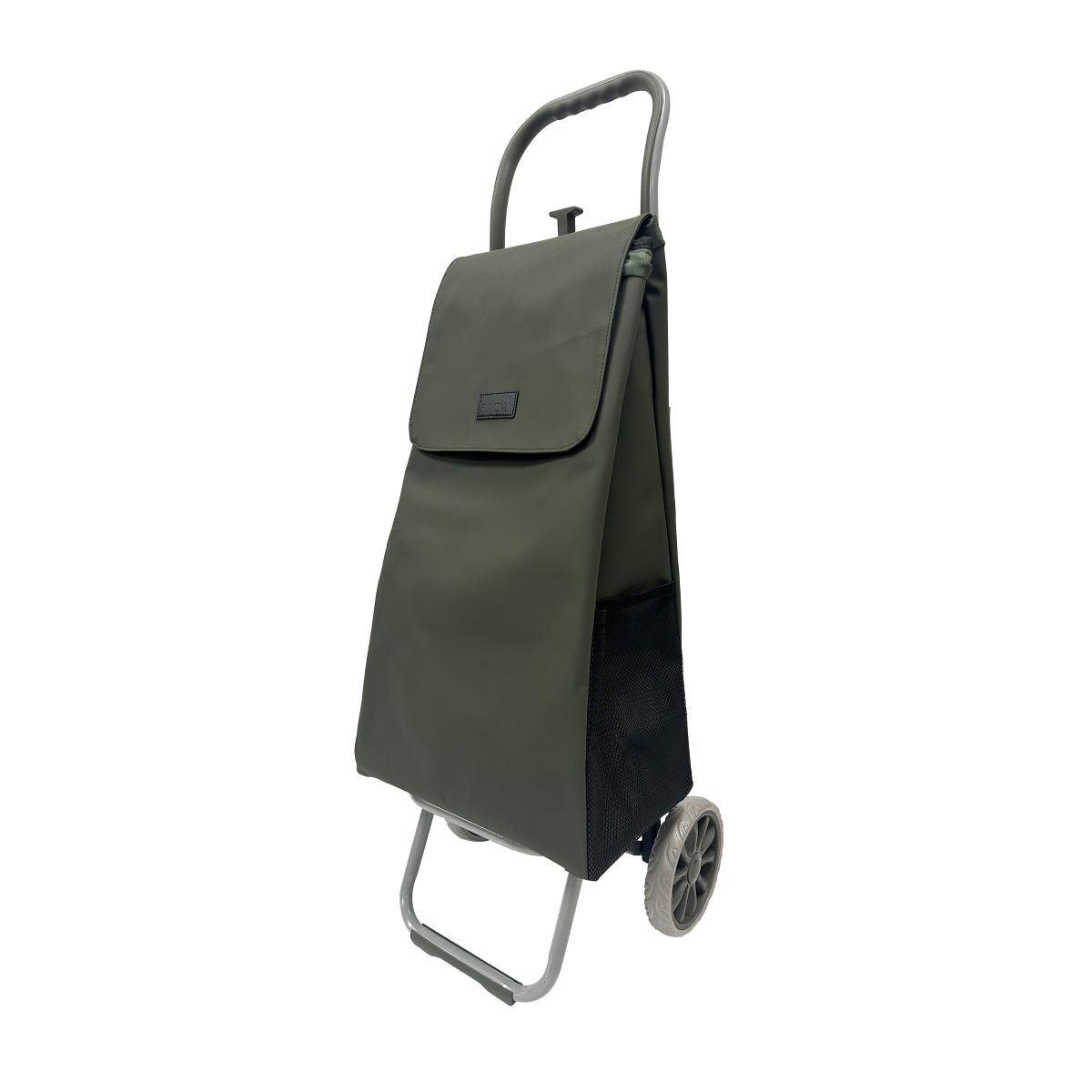 Cosmo Weatherproof Shopping Trolley – Olive