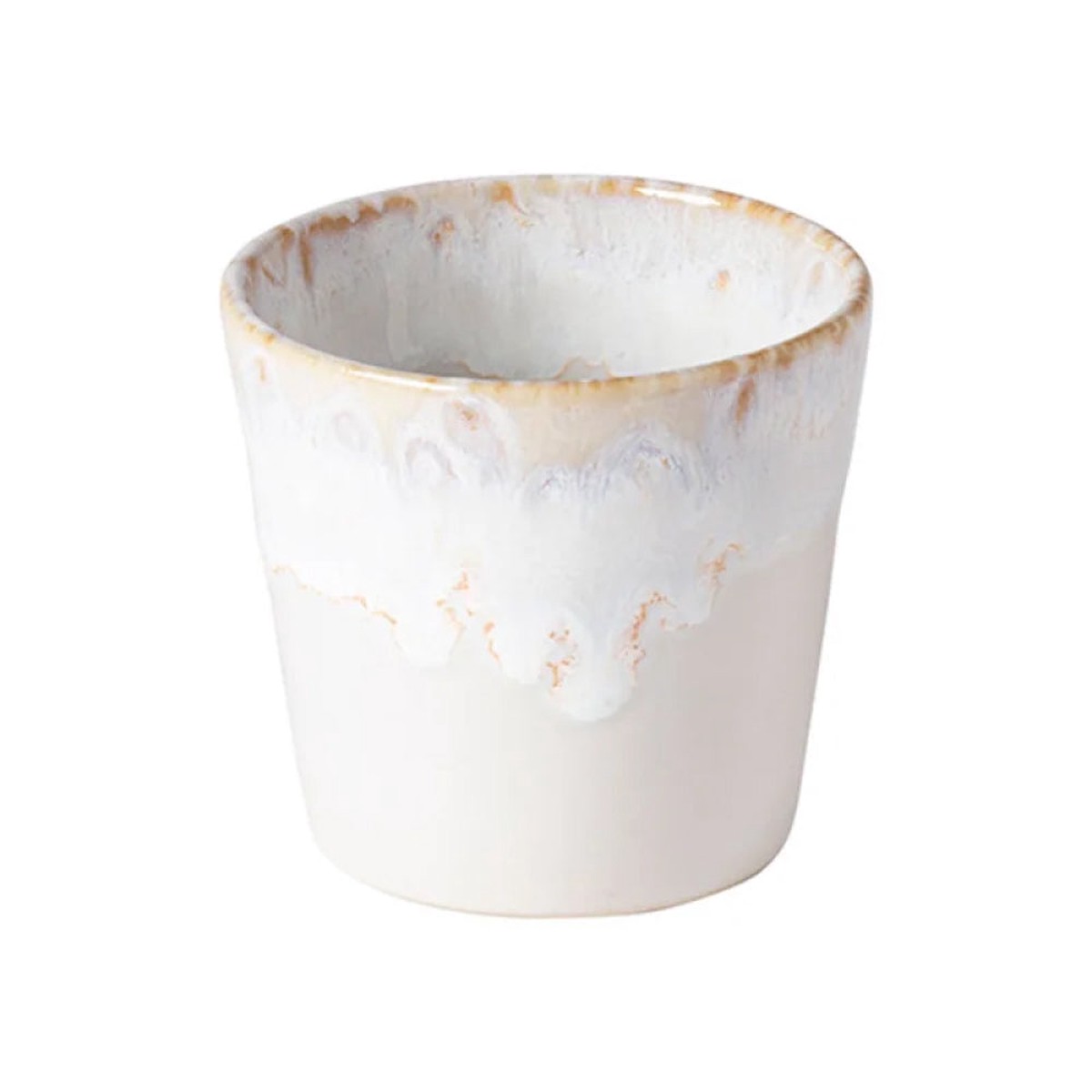 Costa Nova 6.5 Oz. Grespresso White Stoneware Lungo Cup – LSC081-WHI