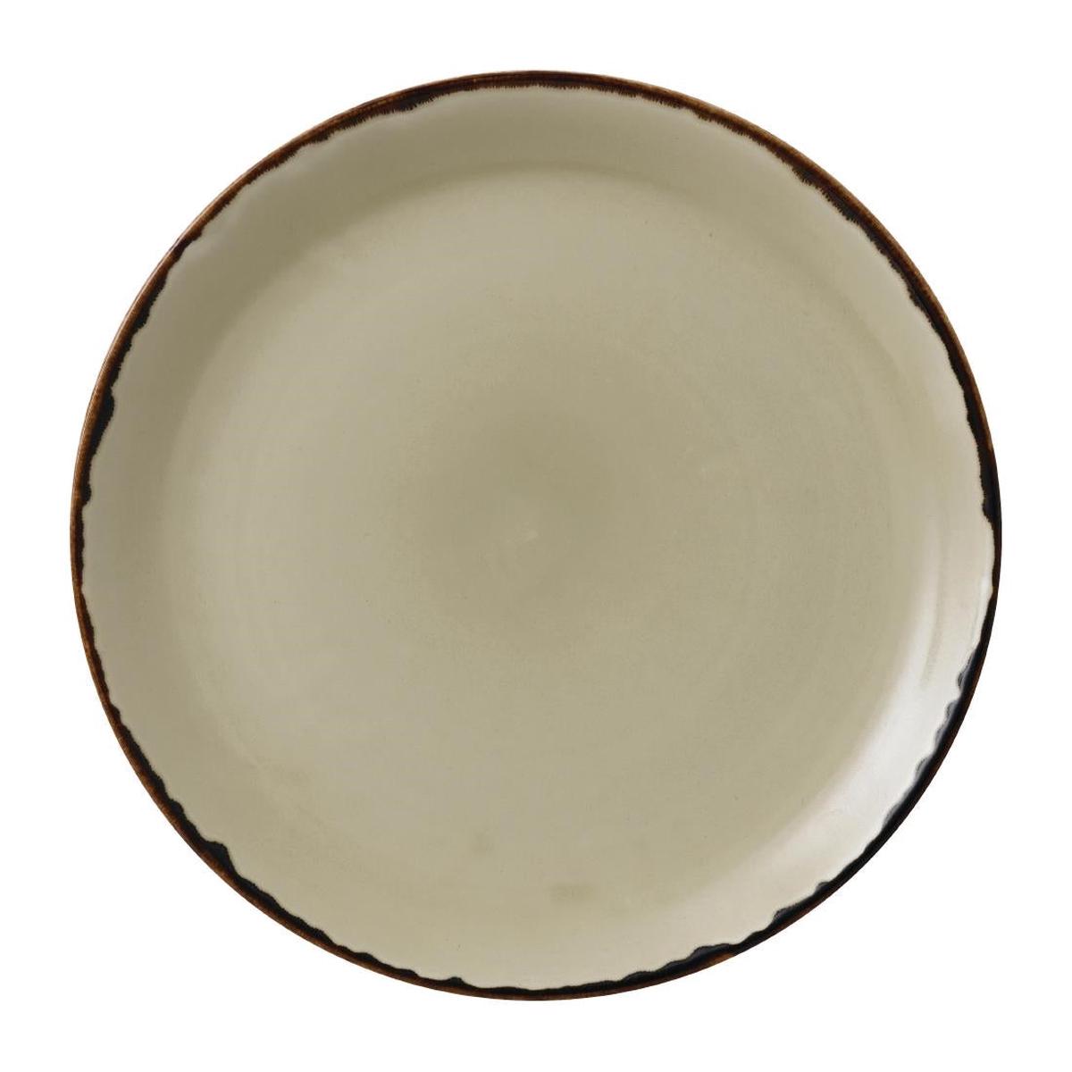 Dudson Harvest Round Coupe Plates Linen 288mm (12 Pack) PAS-FK172