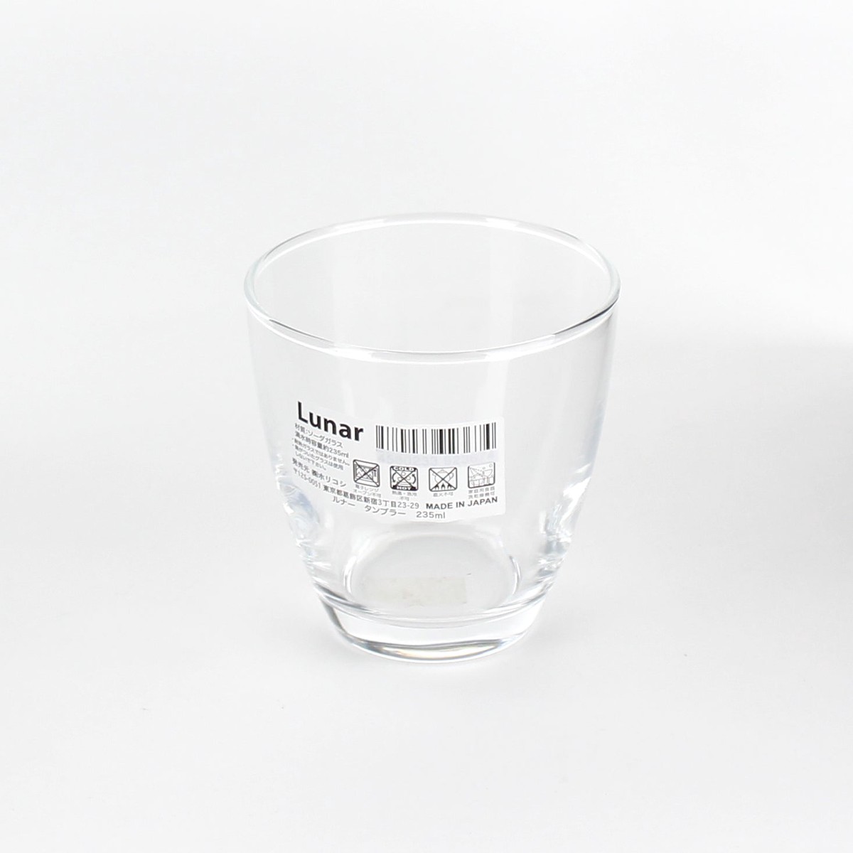 Glass Cup (CL/ d.8×8.1cm / 235ml)