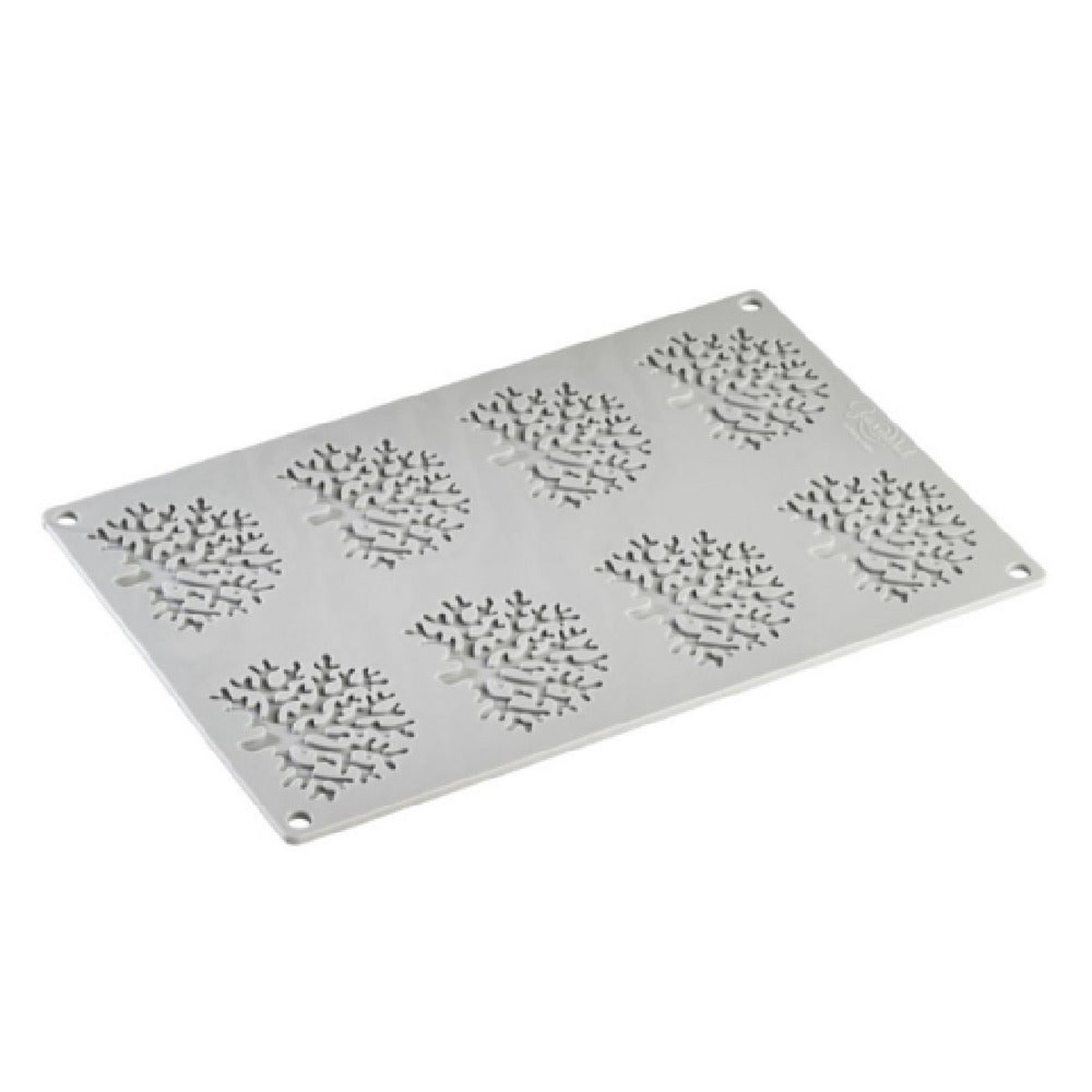 JB Prince MA367 Coral Silicone Mold 2.95″W X 2.32″D X 0.08″H (8) Forms