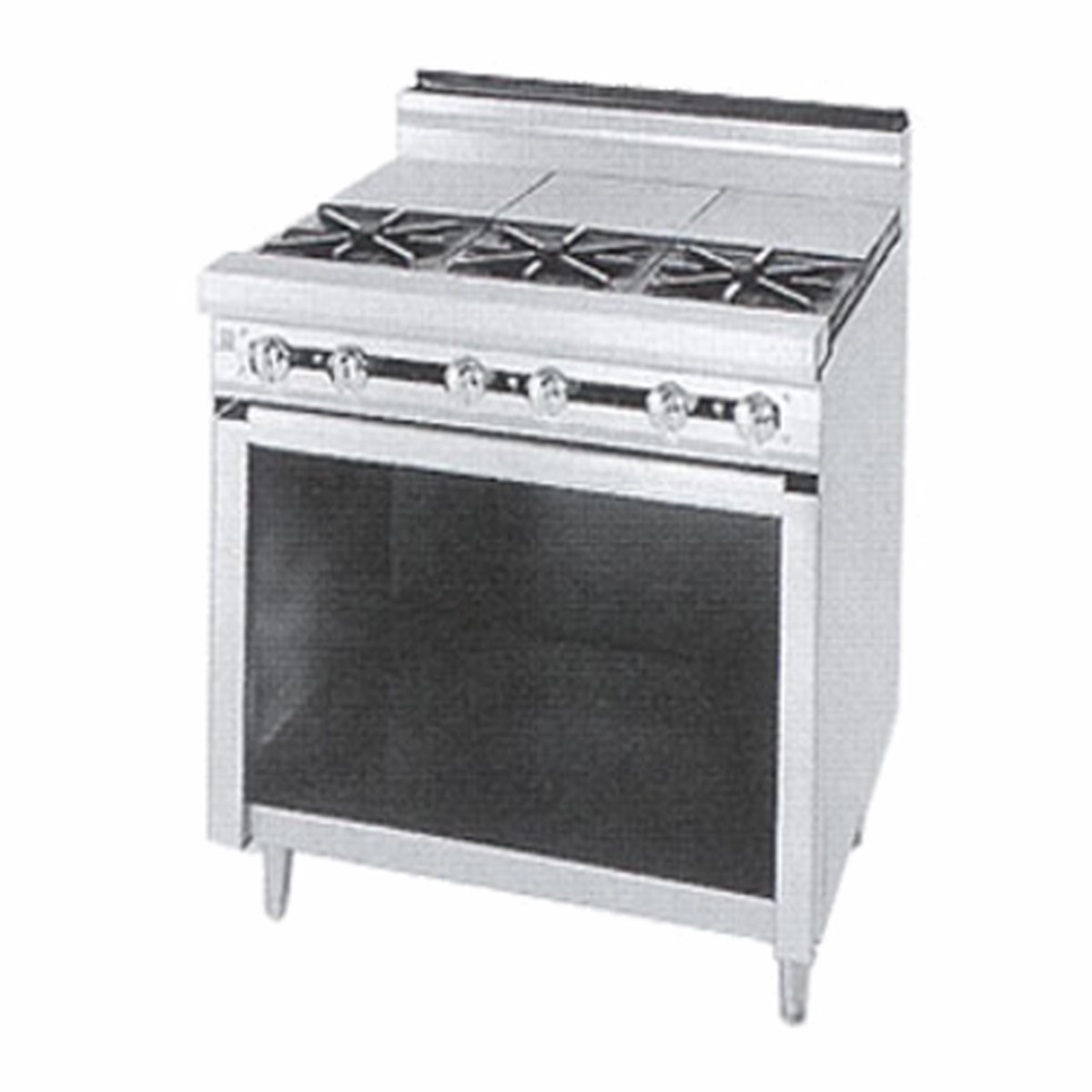 JTRH-3ST | 36′ | Range, 36 Heavy Duty, Gas