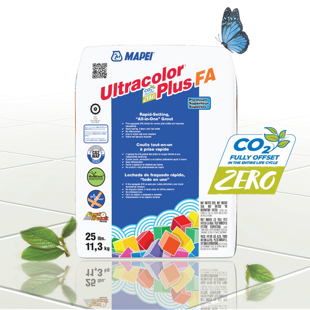 MAPEI Ultracolor Plus FA Grout 5224 Wicker, 10 lbs