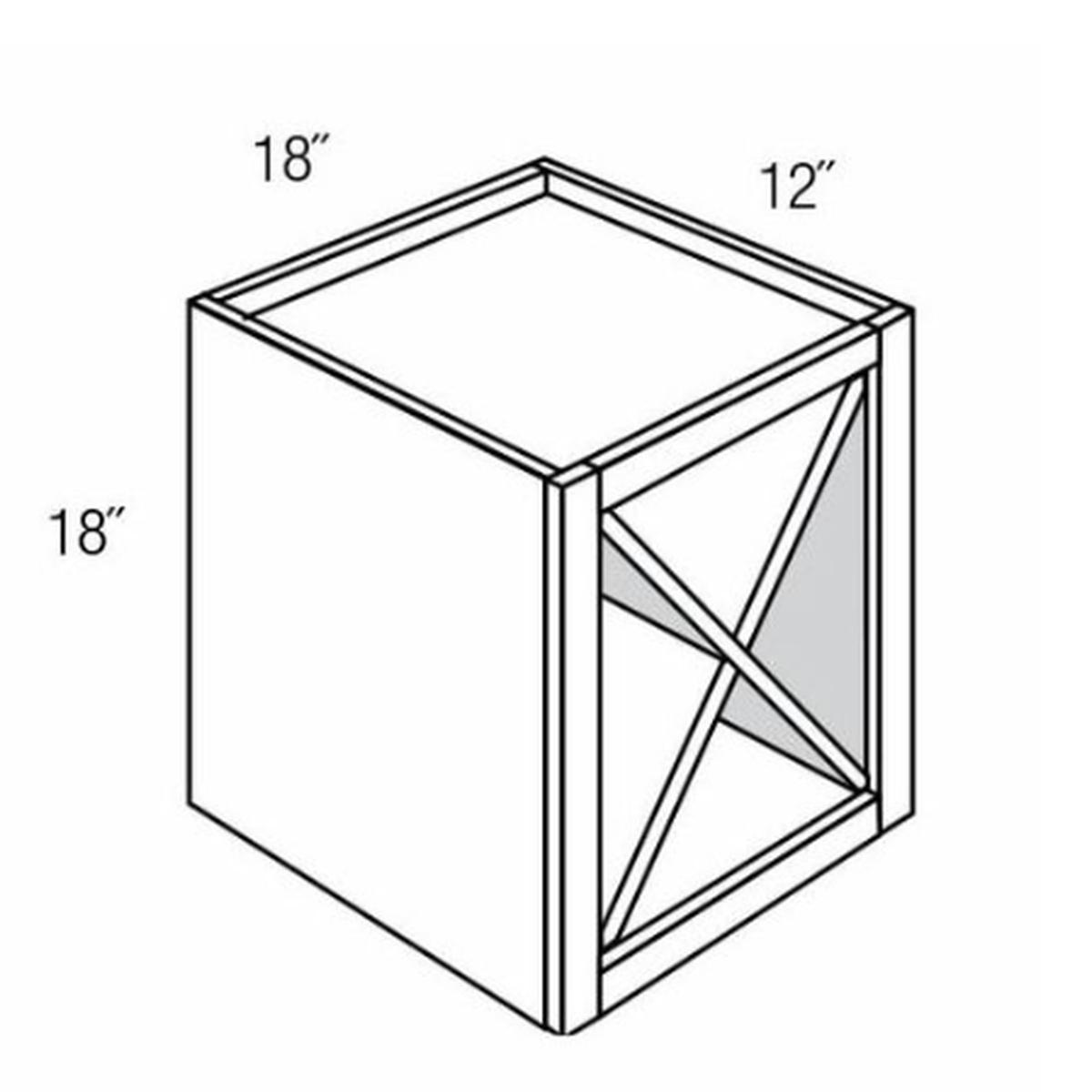 Platinum Shaker 18″ Wine Storage Cube