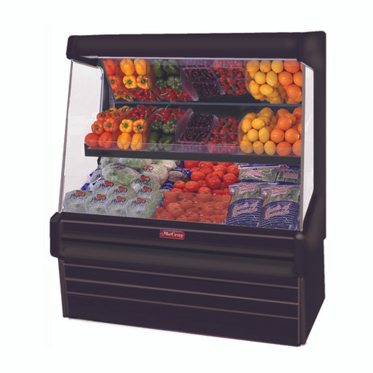 R-OP30E-3L-B-LED | 39′ | Display Case, Produce
