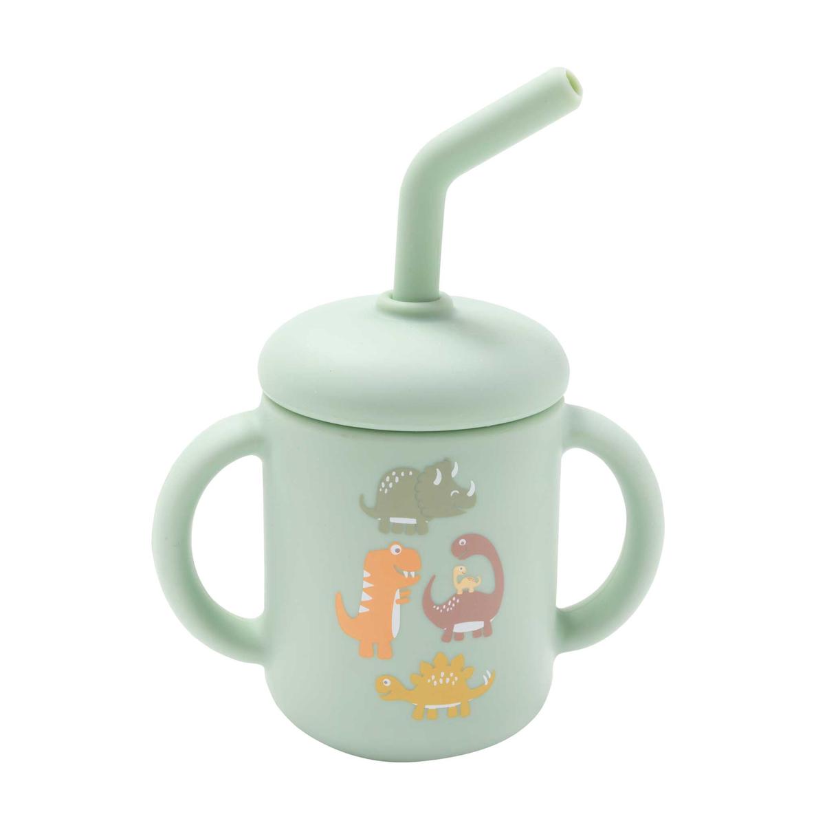 SILICONE SIPPY CUP | BABY DINOSAUR