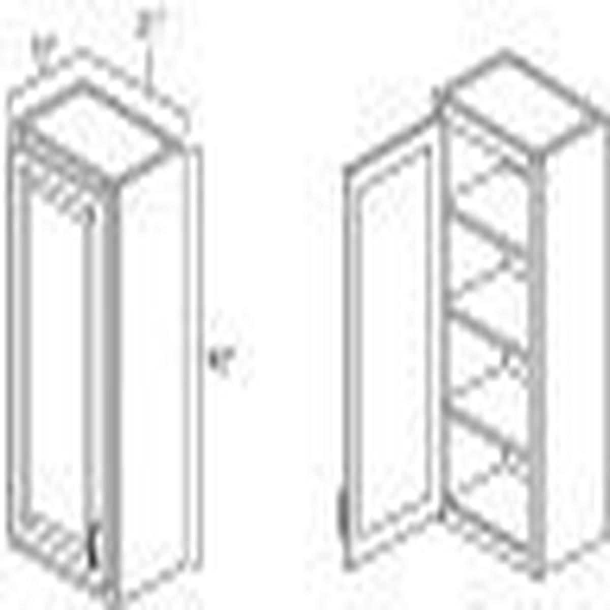 Soda 21″ x 42″ Wall Cabinet Pre-Assembled