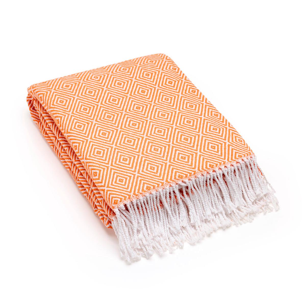 Woven plaid – Florence Orange