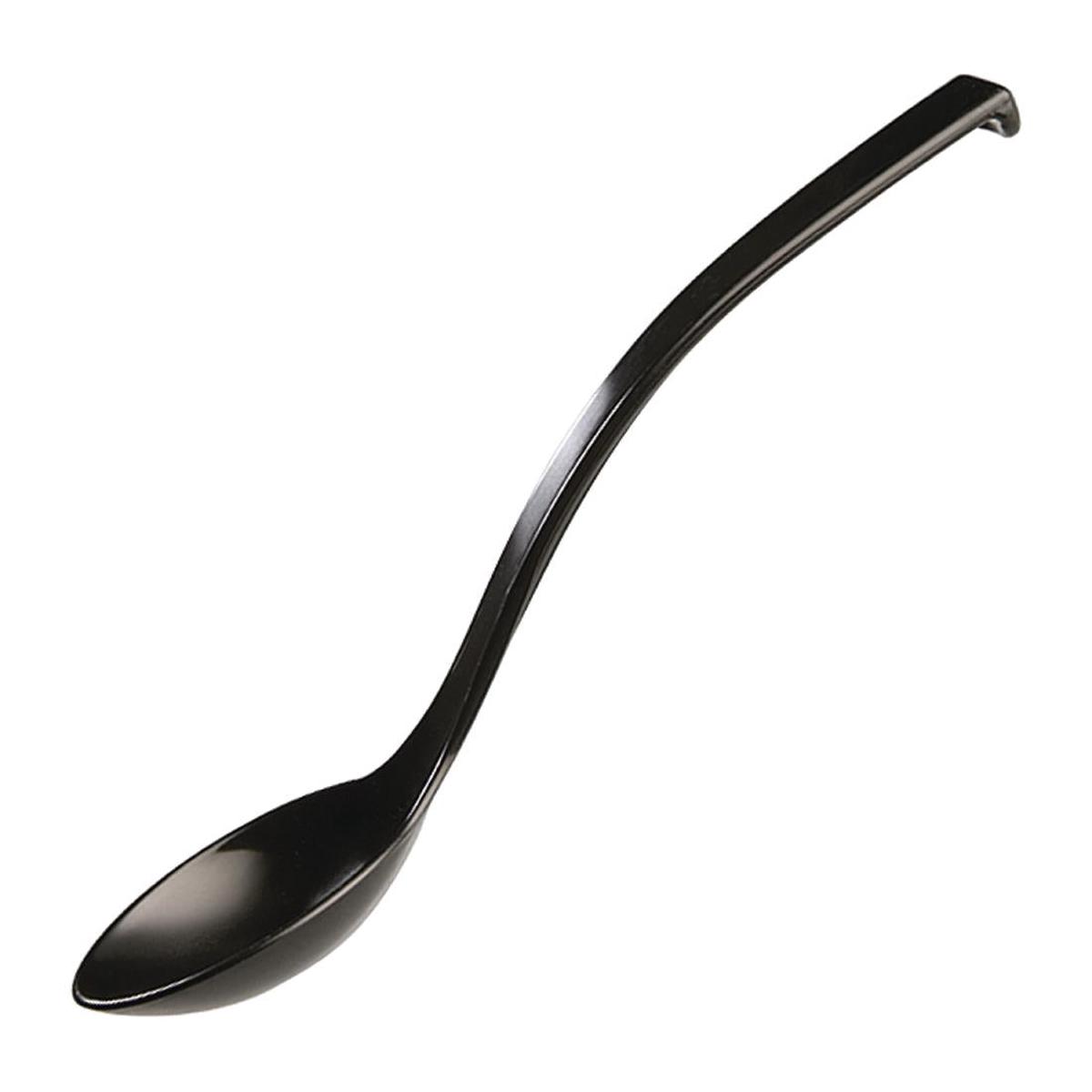 APS Black Deli Spoon (Pack of 6) – GH359