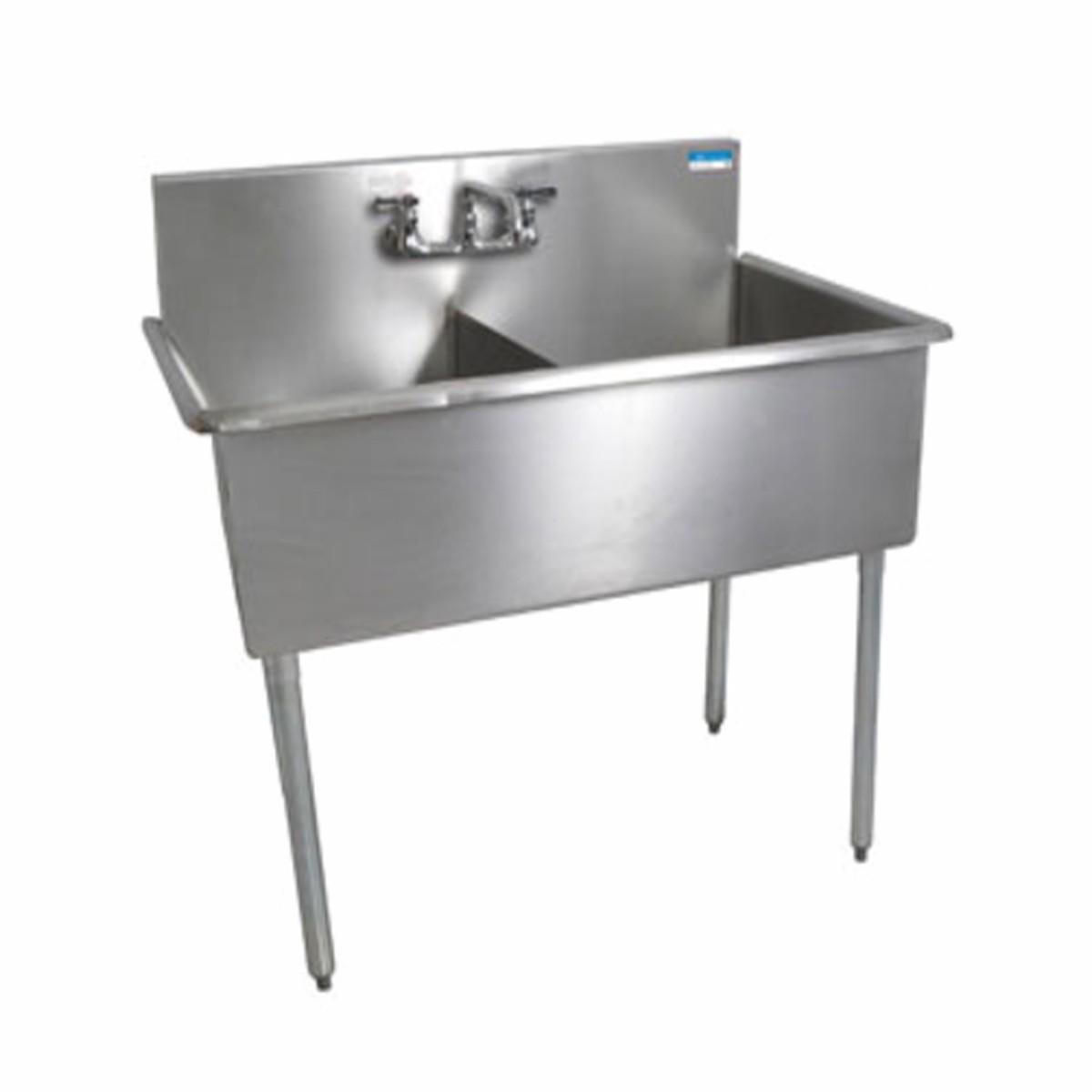 BK8BS-2-18-12 | 39′ | Sink, (2) Two Compartment