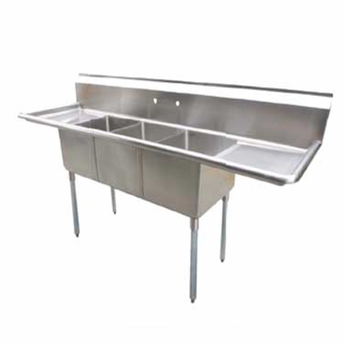 D3CWP18182-18 | 90′ | Sink, (3) Three Compartment