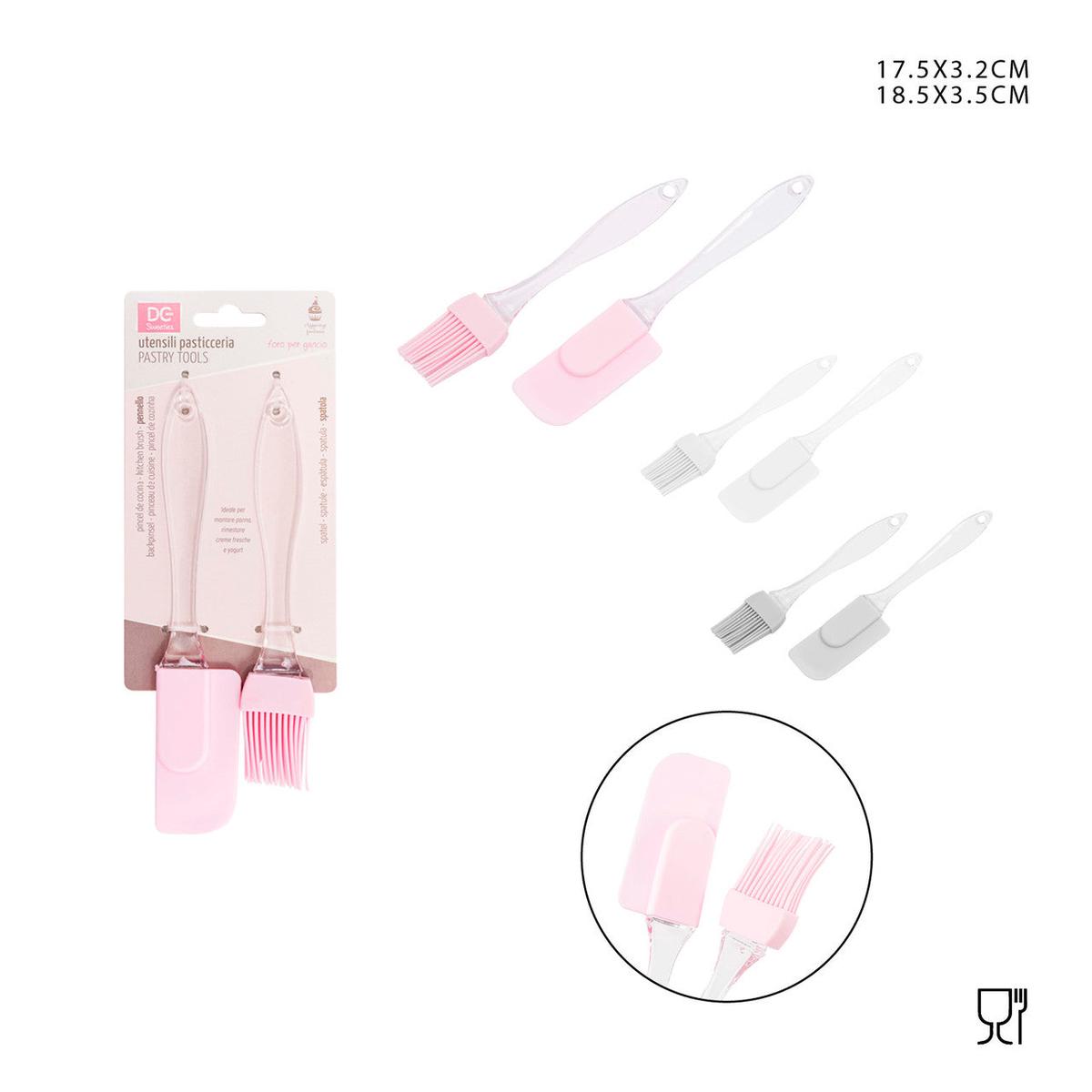 Dc Set Spatola E Pennello Silicone
