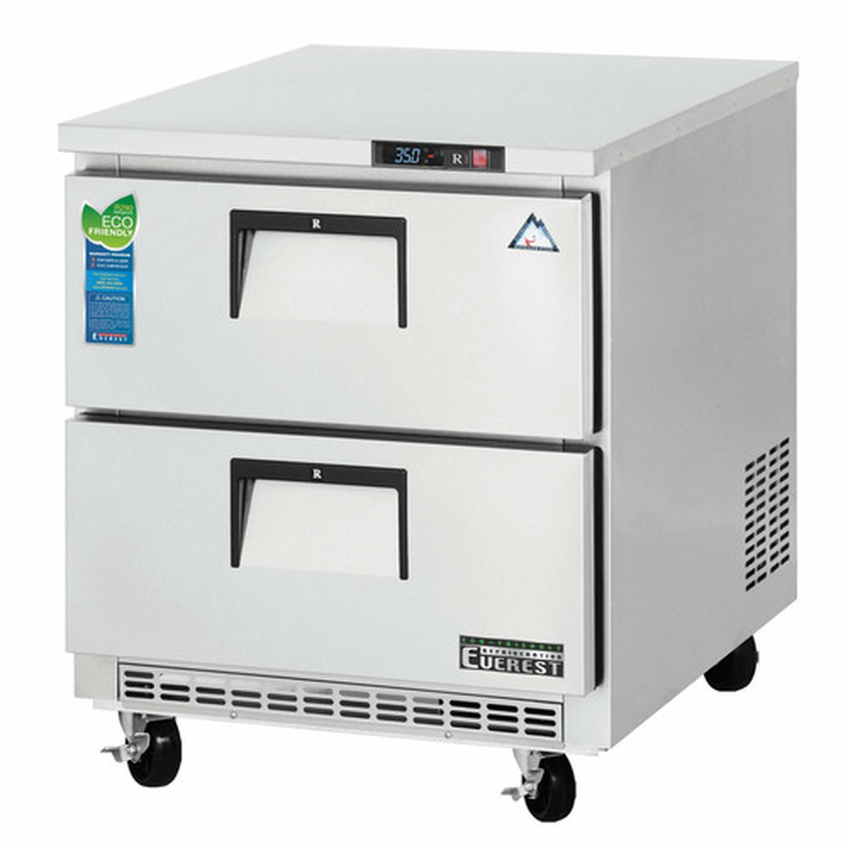 ETBR1-D2 | 27′ | Refrigerator, Undercounter, Reach-In