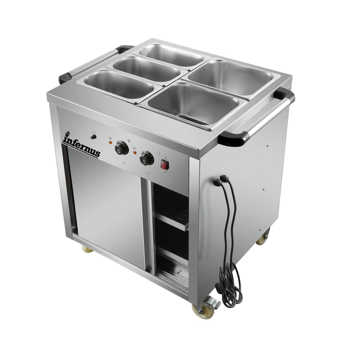 Heated Display Hot Cupboard 88cm