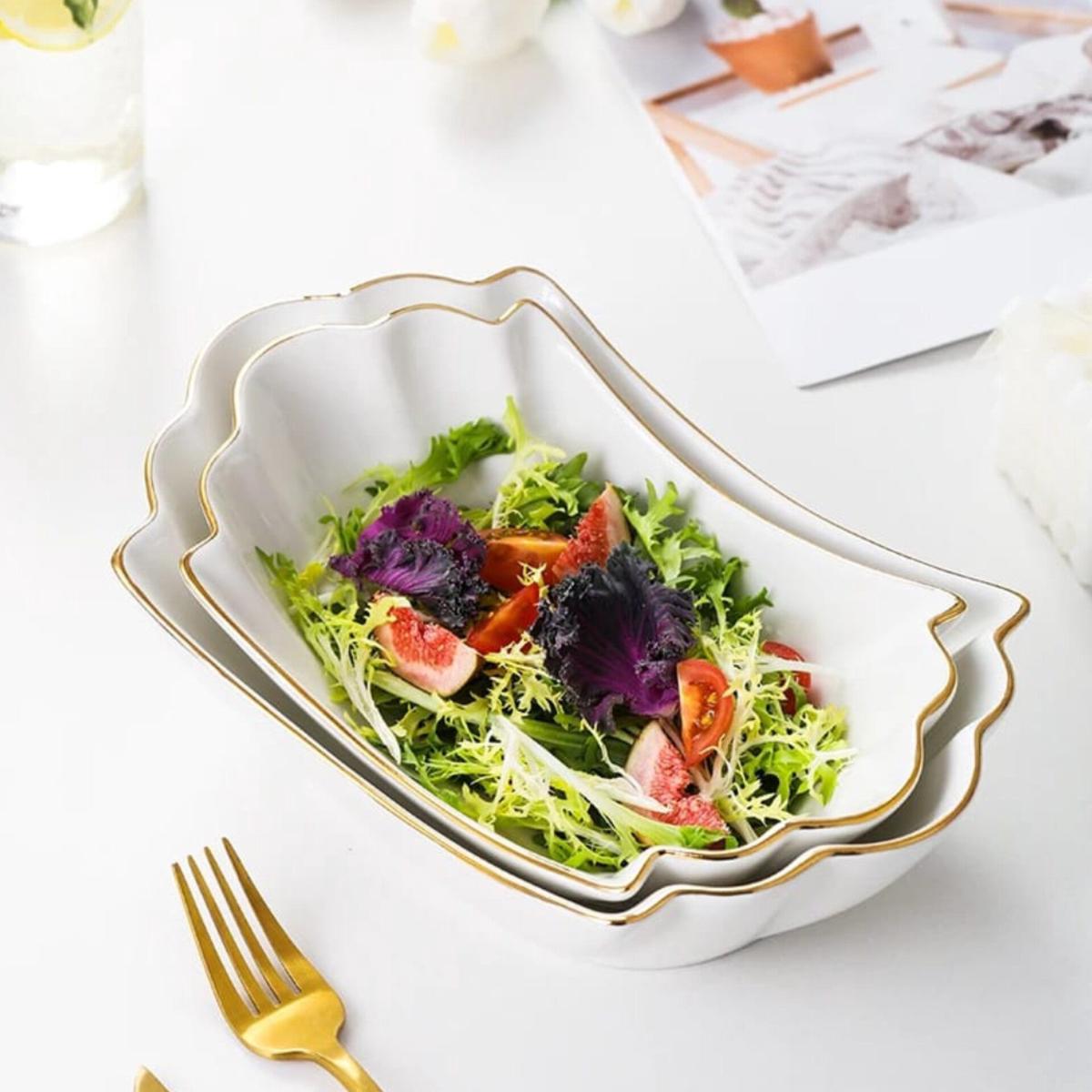 Household Ceramic Soup Bowls