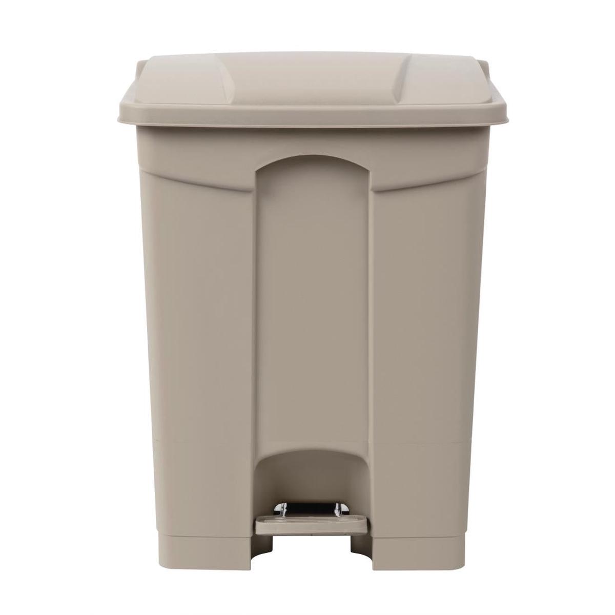 Jantex Kitchen Pedal Bin Beige 65Ltr – GH638