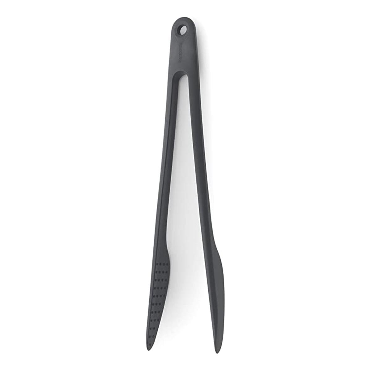 Kitchen tongs with tweezers – Grey