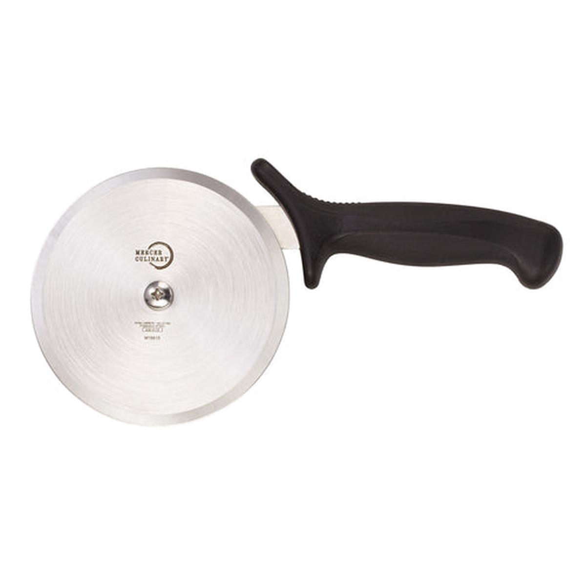 Mercer Culinary M18615BK Millennia 5″ High Carbon Steel Pizza Cutter with Black Handle