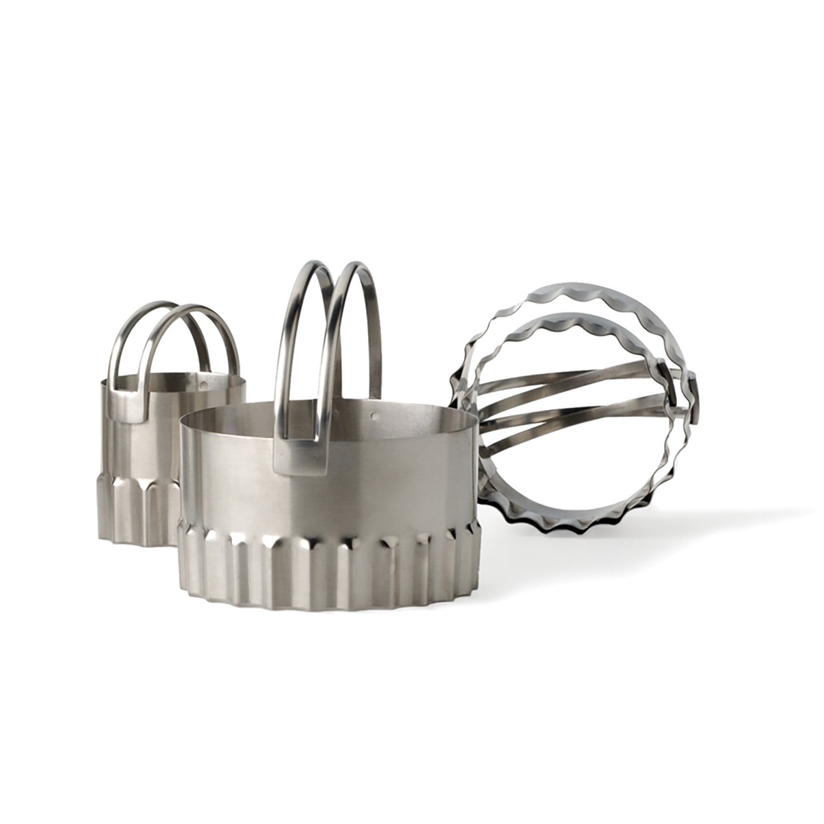 RSVP – Endurance Round Ripple-Edge Biscuit Cutters