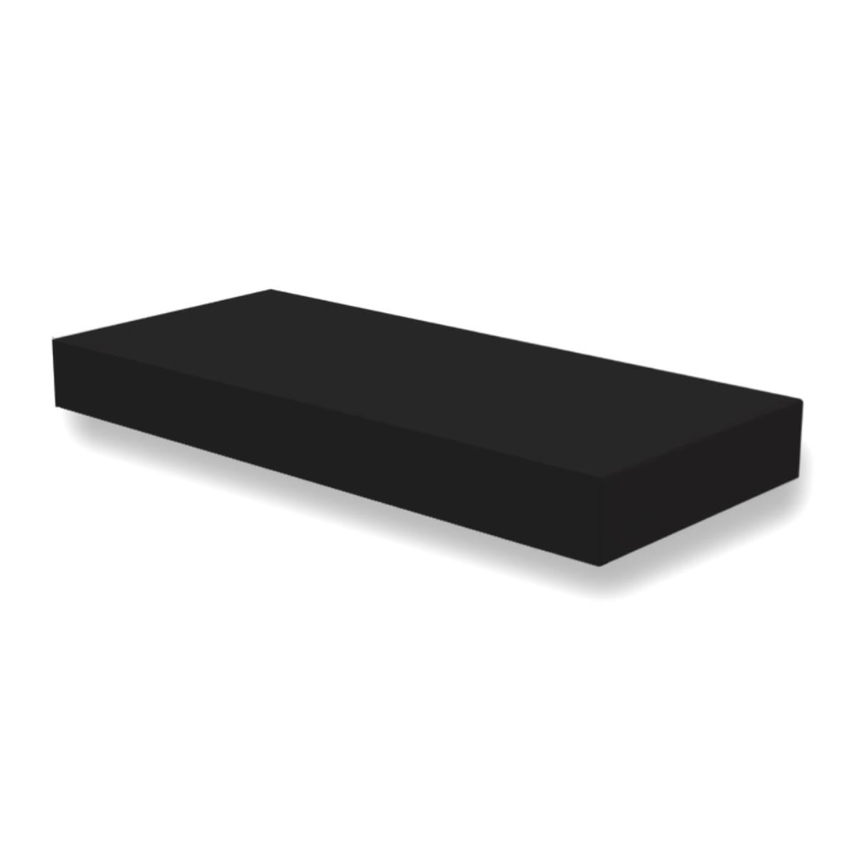 Shaker Black 42″ Floating Shelf Pre-Assembled