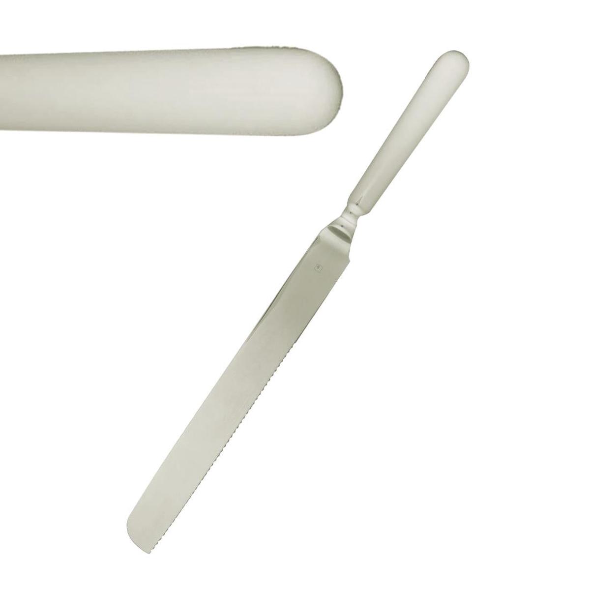 Tablekraft Bogart Hollow Cake Knife Stainless Steel 18/10 PAS-FL562