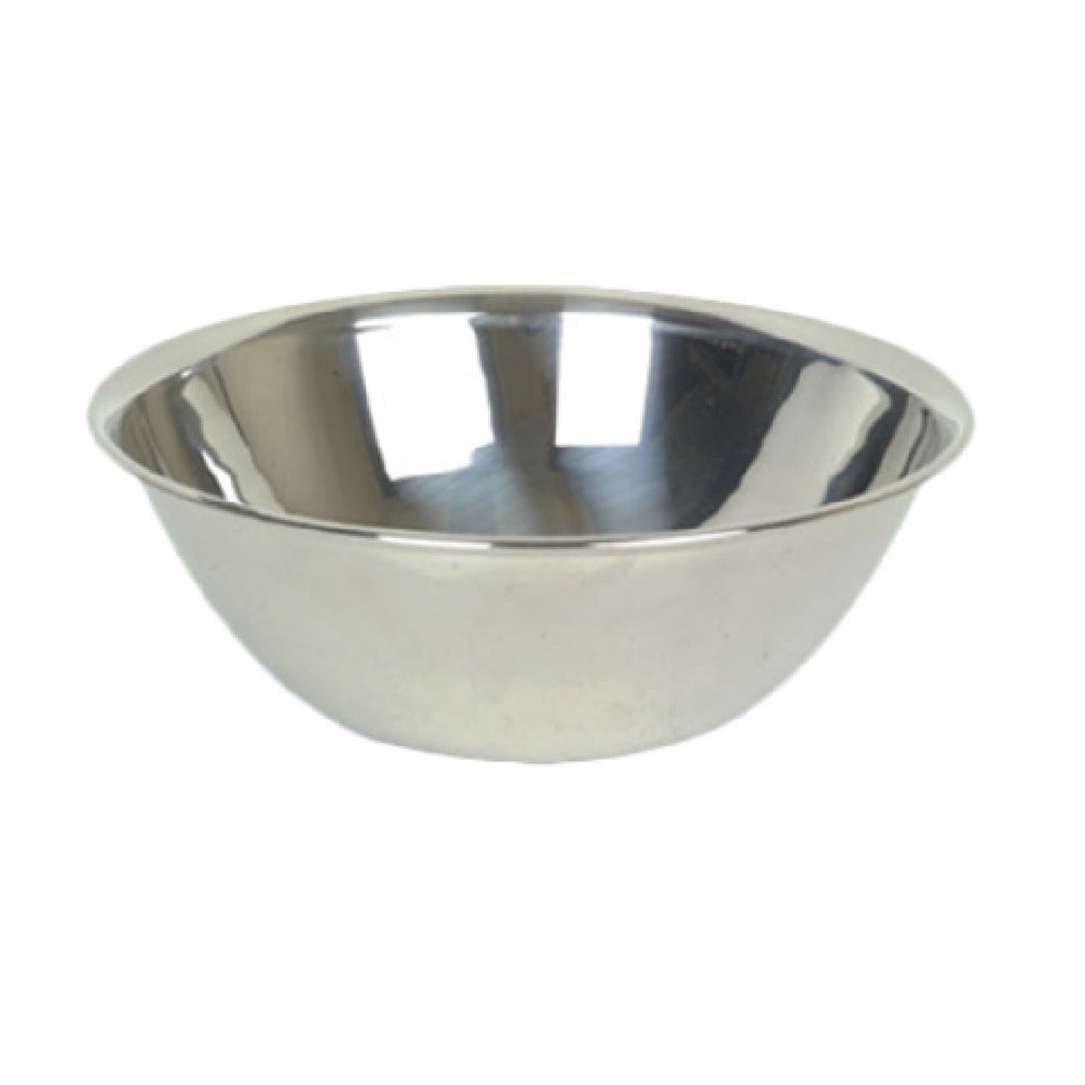 Thunder Group SLMB030 30 Quart Mixing Bowl Economy Stainless Steel Mirror Finish