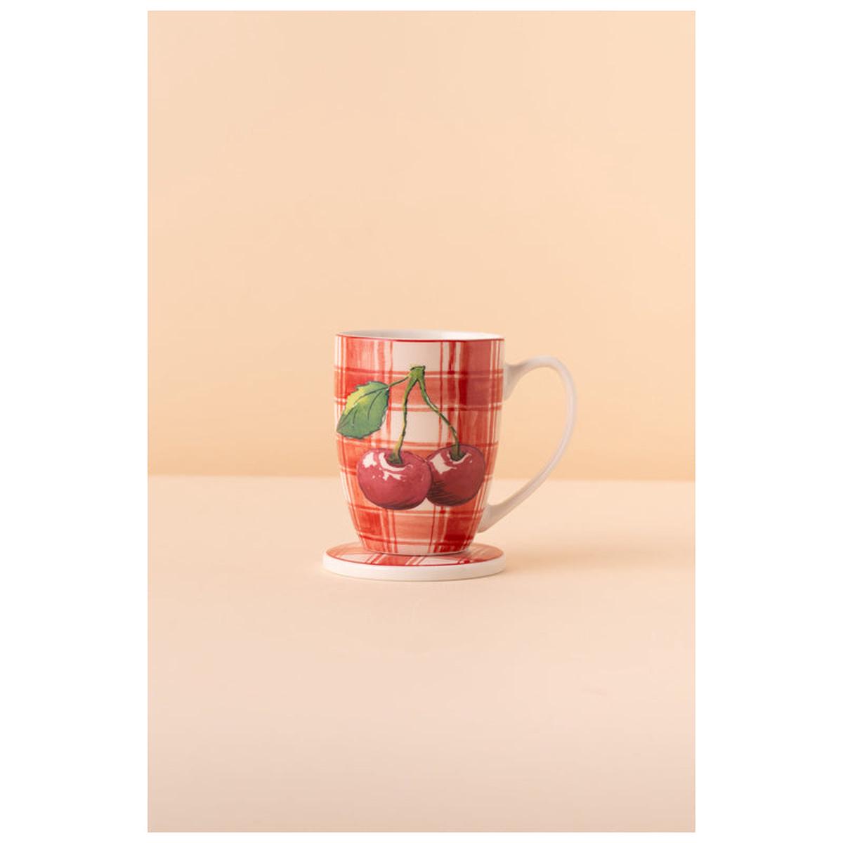 Waba B22 Ceramic Mug 1 Pcs-Red