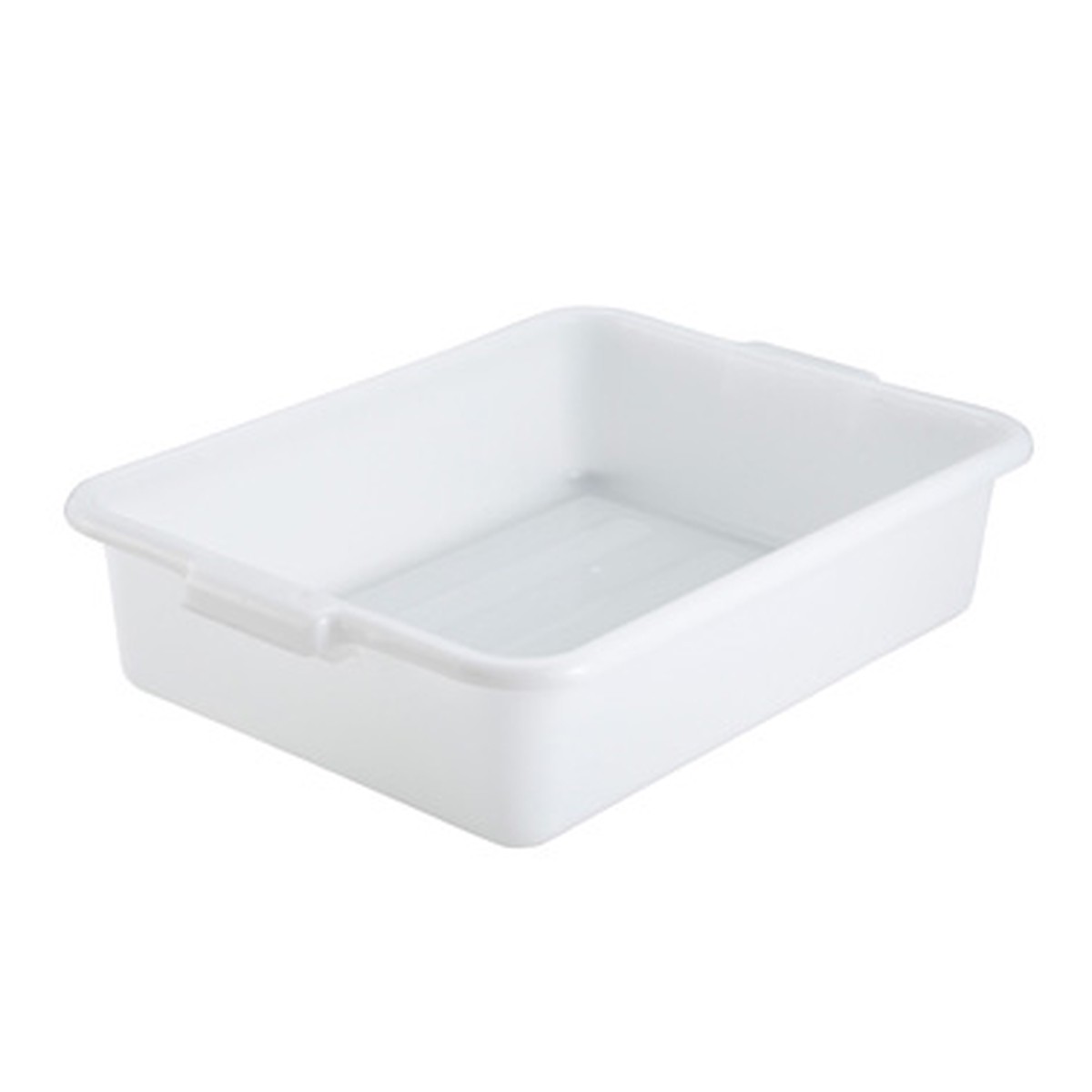 Winco PL-5W Dish Box, 20-1/4″ x 15-1/2″ x 5″, 1-compartment, BPA free, polypropylene, white, NSF