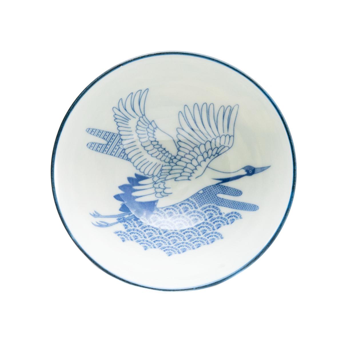 12.2cm Crane Porcelain Rice Bowl  L